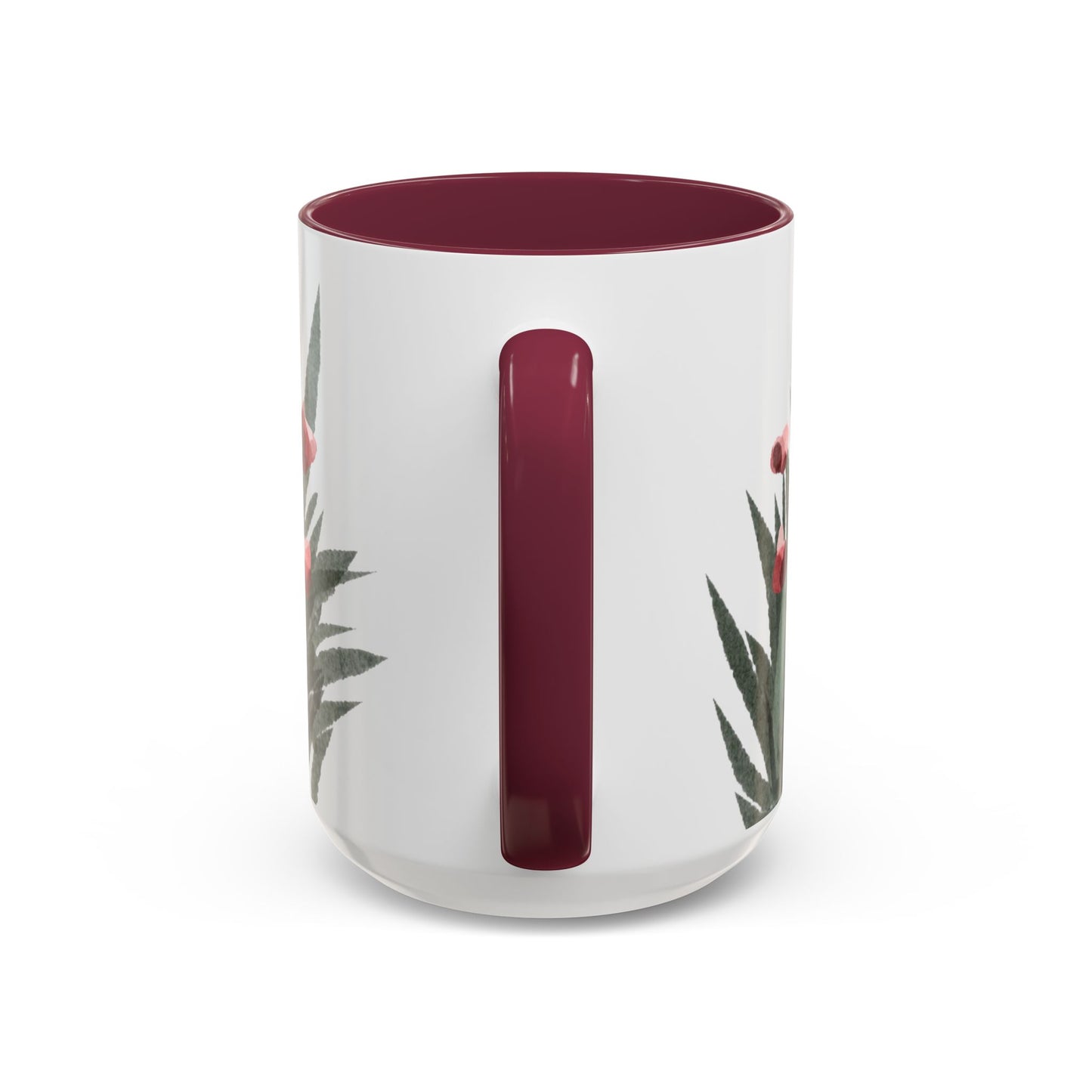 Floral "Love You Mom" Mugs (11oz, 15oz) - Gift of Love for Mom