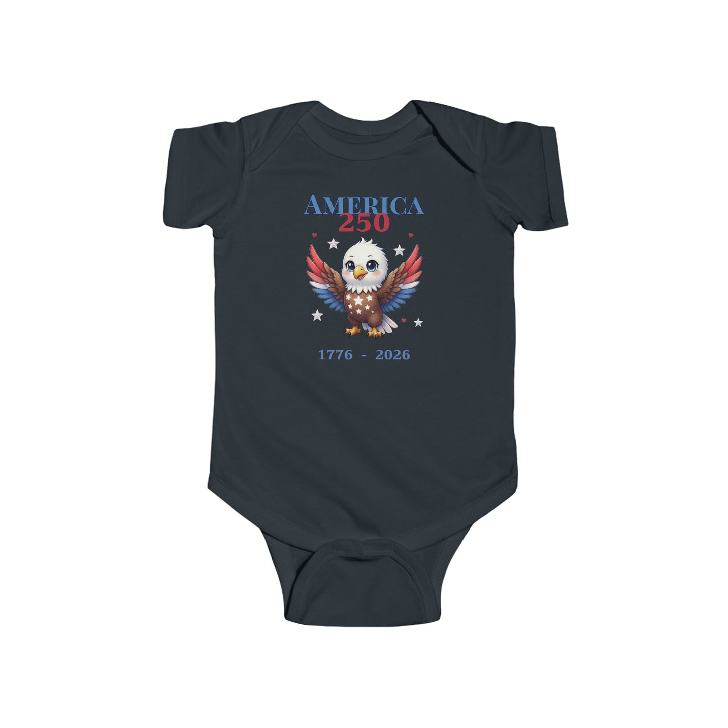 Eagle Infant Bodysuit - Patriotic Baby Onesie