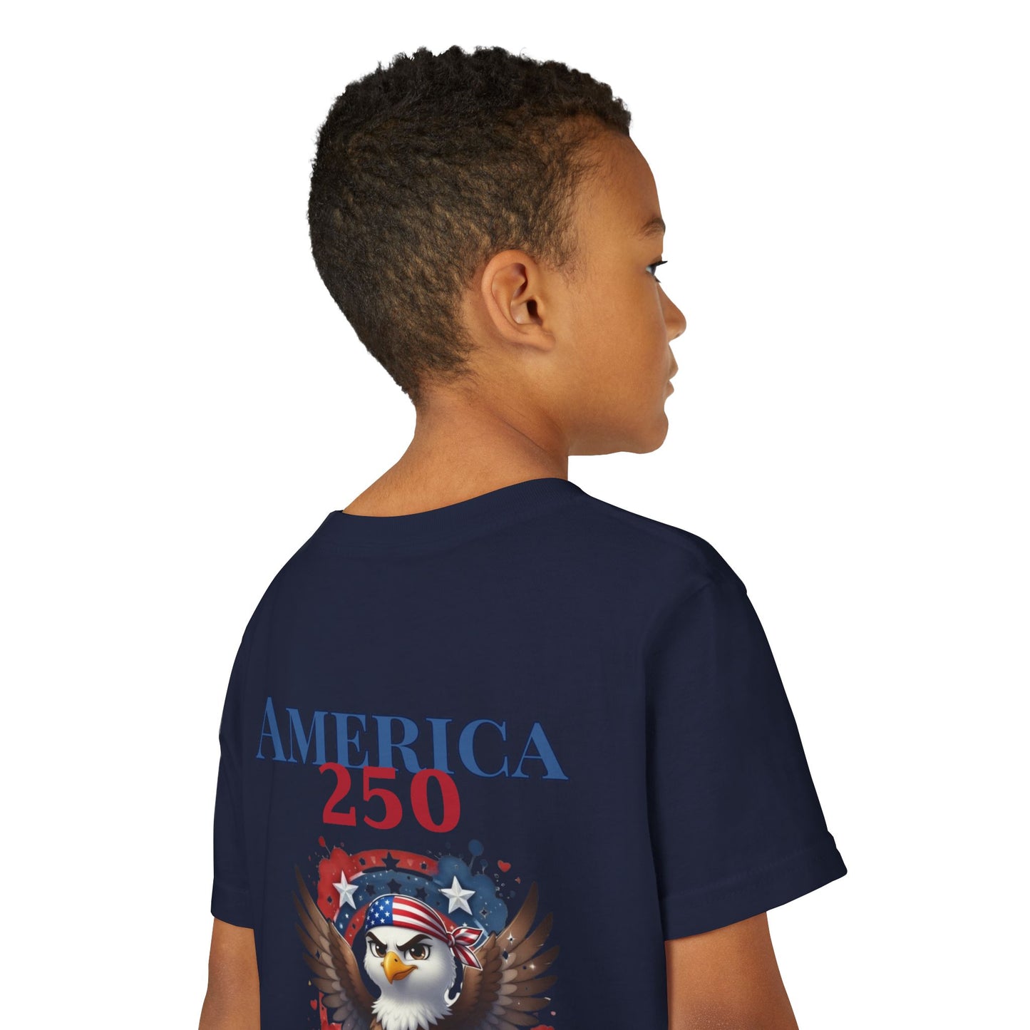 America 250 Patriotic Eagle 1776-2026 Independence Day Youth Shirt