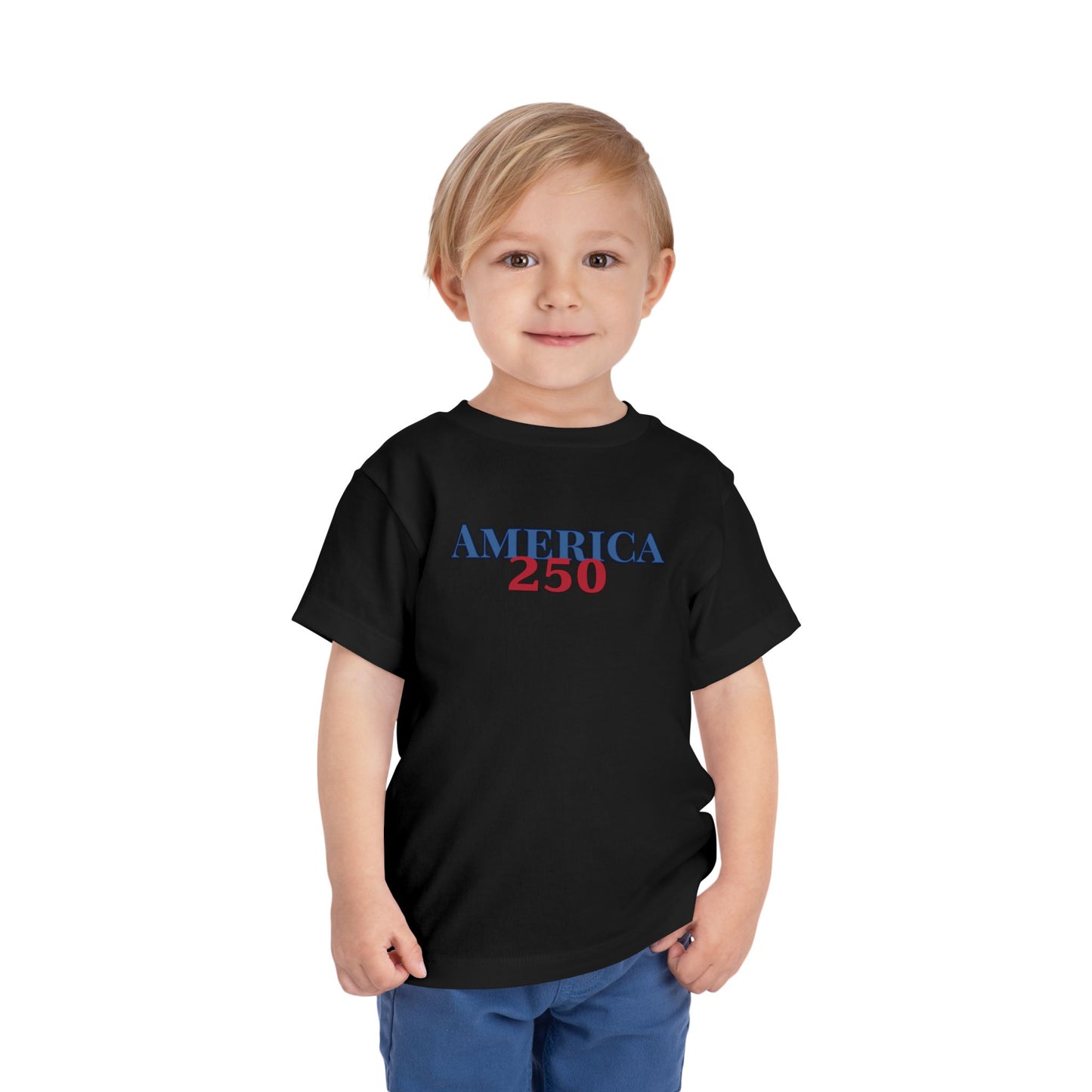 America 250 Eagle 1776–2026 Patriotic Fourth of July Shirt - Toddler Boy Tee