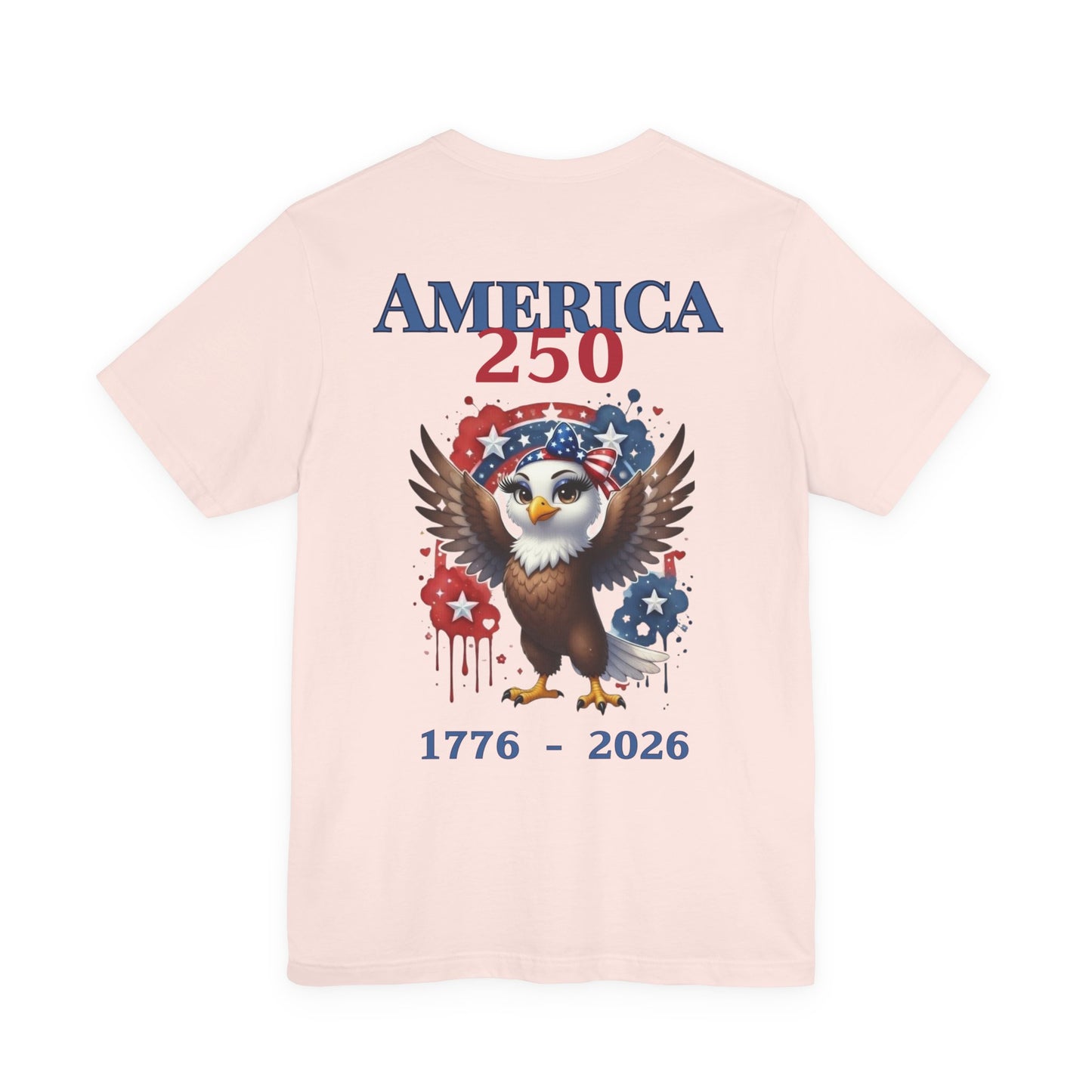 America 250 Eagle Unisex T-Shirt — 1776-2026 Patriotic Fourth of July Tee
