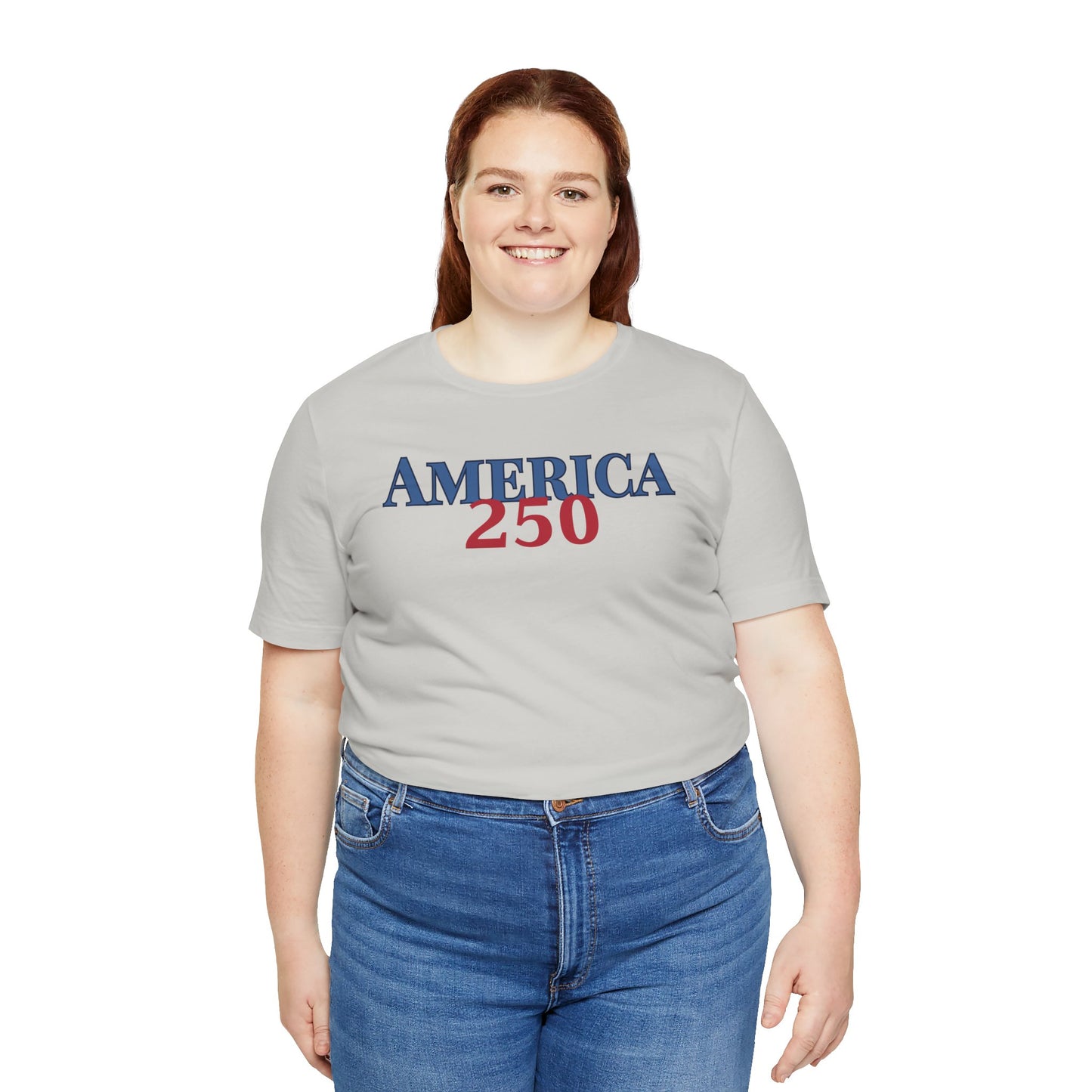 Mom / Aunt America 250 Eagle Woman's T-Shirt — 1776-2026 Patriotic Fourth of July Tee