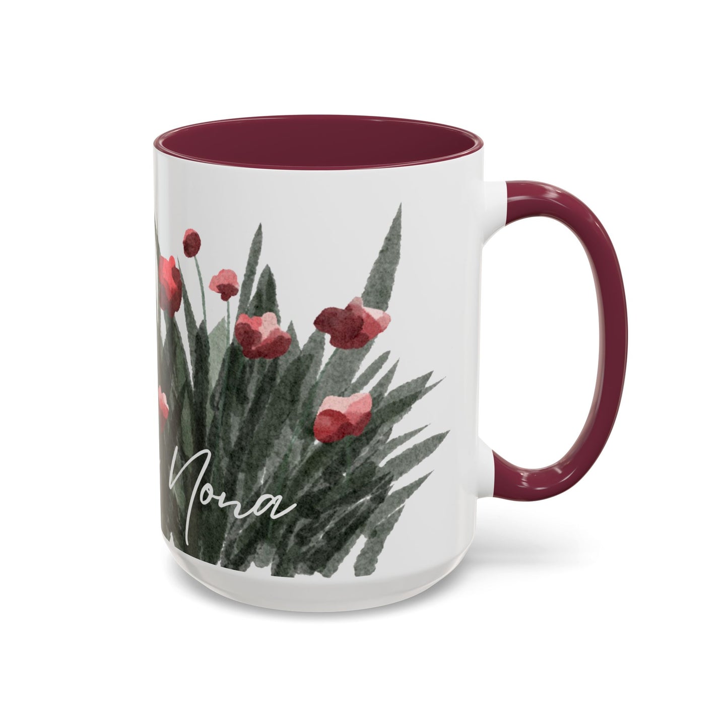 Floral "Love You Nona" Mugs (11oz, 15oz) - Gift of Love