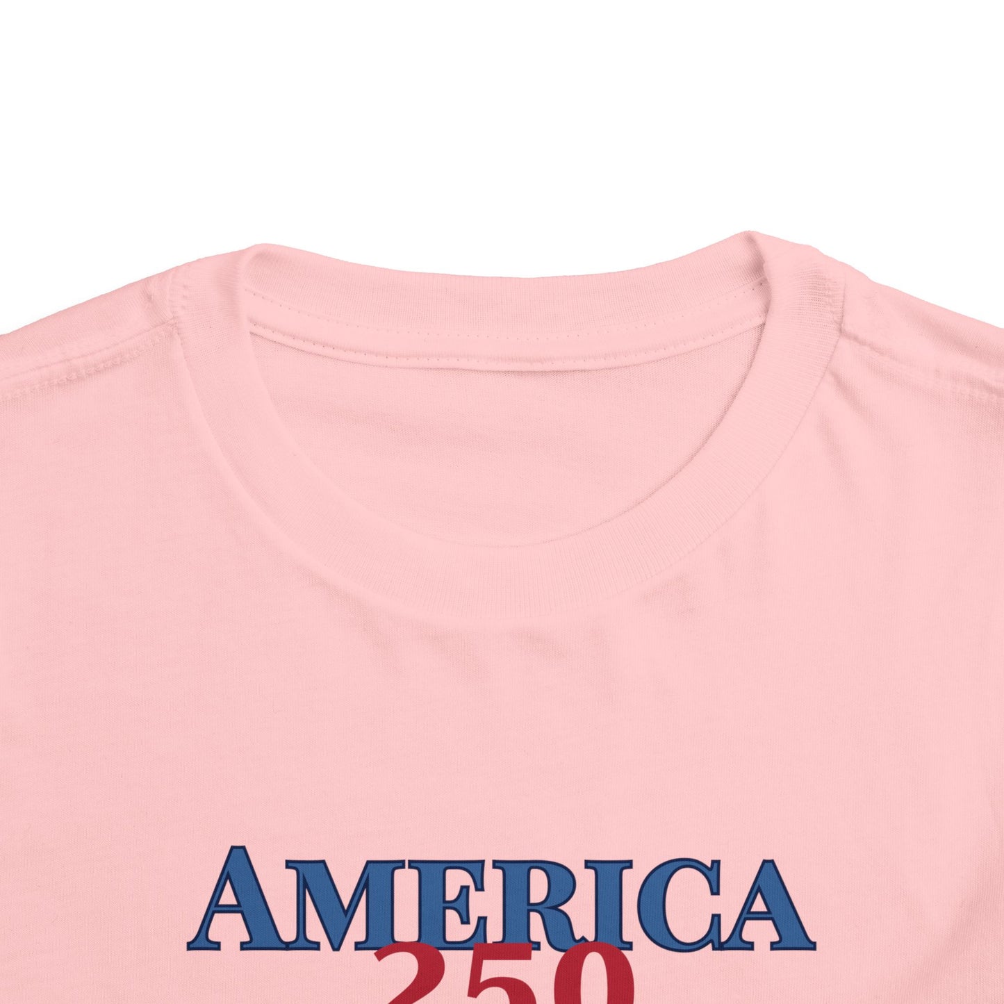 America 250 Girl Eagle 1776–2026 Patriotic Fourth of July Shirt - Toddler Tee