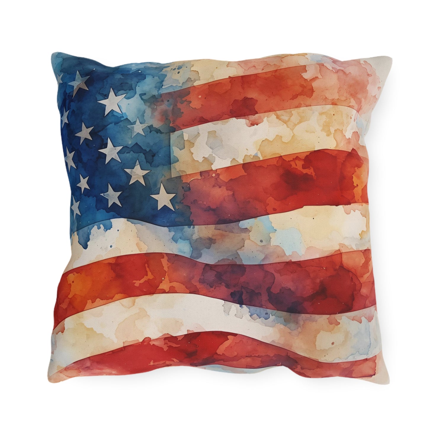 USA Flag Outdoor Pillows