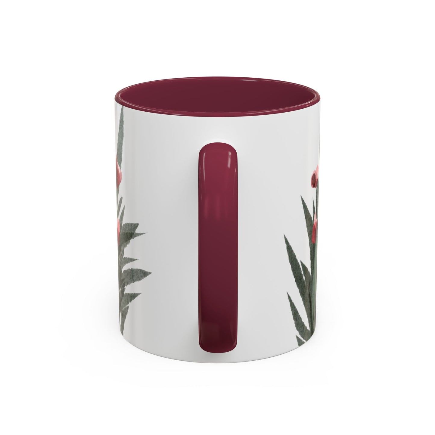 Floral "Love You Mom" Mugs (11oz, 15oz) - Gift of Love for Mom