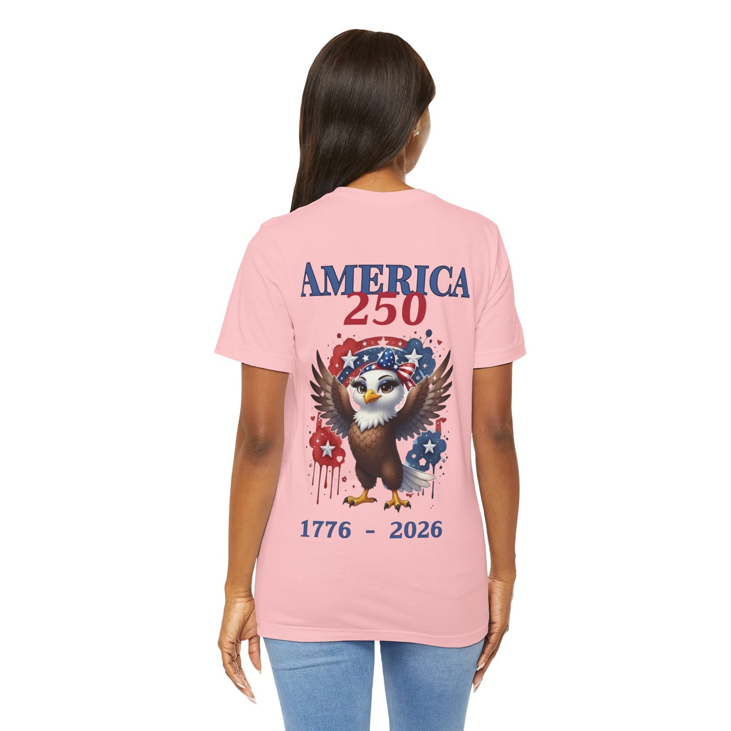 America 250 Eagle Unisex T-Shirt — 1776-2026 Patriotic Fourth of July Tee