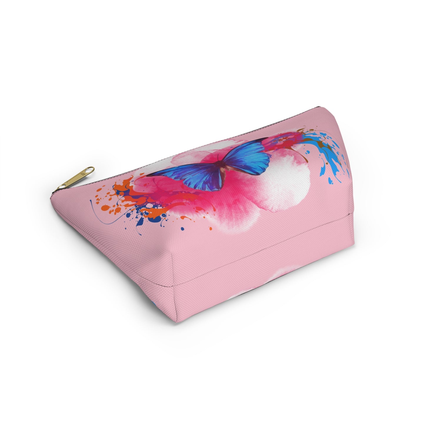Butterfly Blossom Accessory Pouch - Colorful Makeup Bag