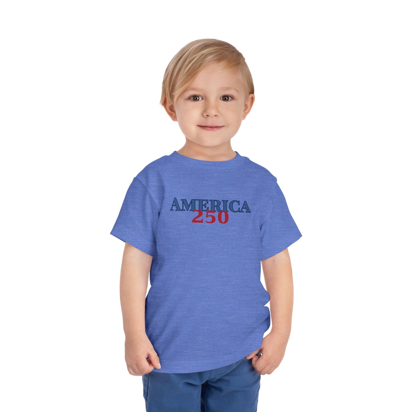 America 250 Eagle 1776–2026 Patriotic Fourth of July Shirt - Toddler Boy Tee