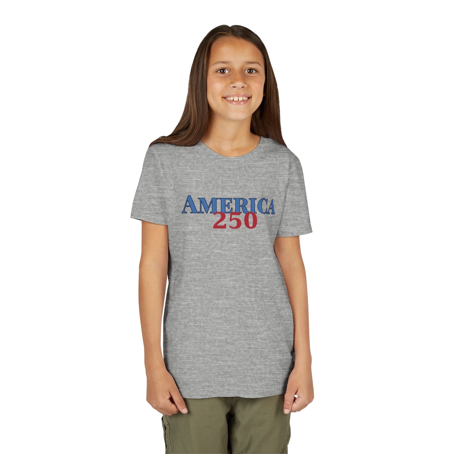 America 250 Patriotic Eagle 1776-2026 Independence Day Youth Shirt