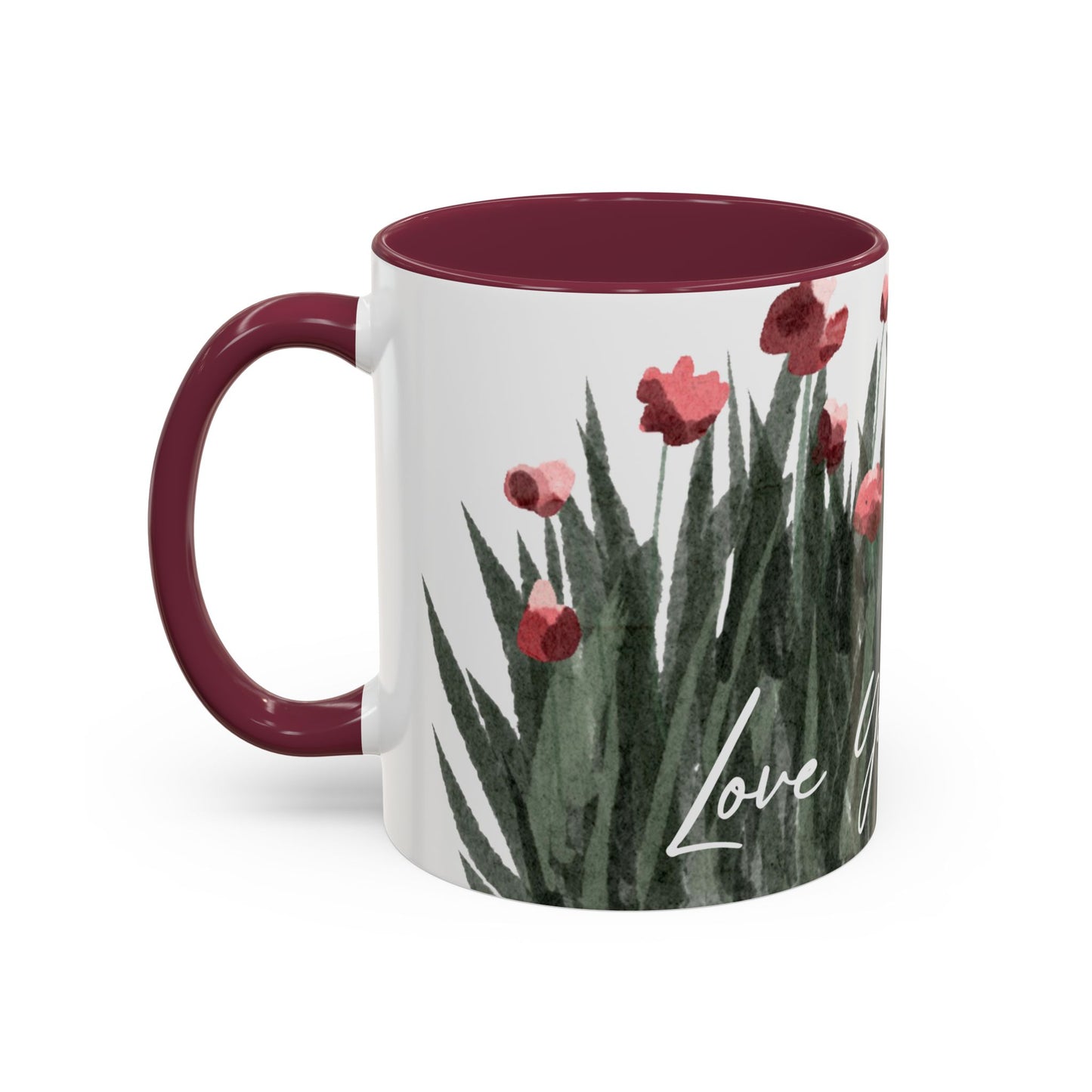 Floral "Love You Nana" Mugs (11oz, 15oz) - Gift of Love