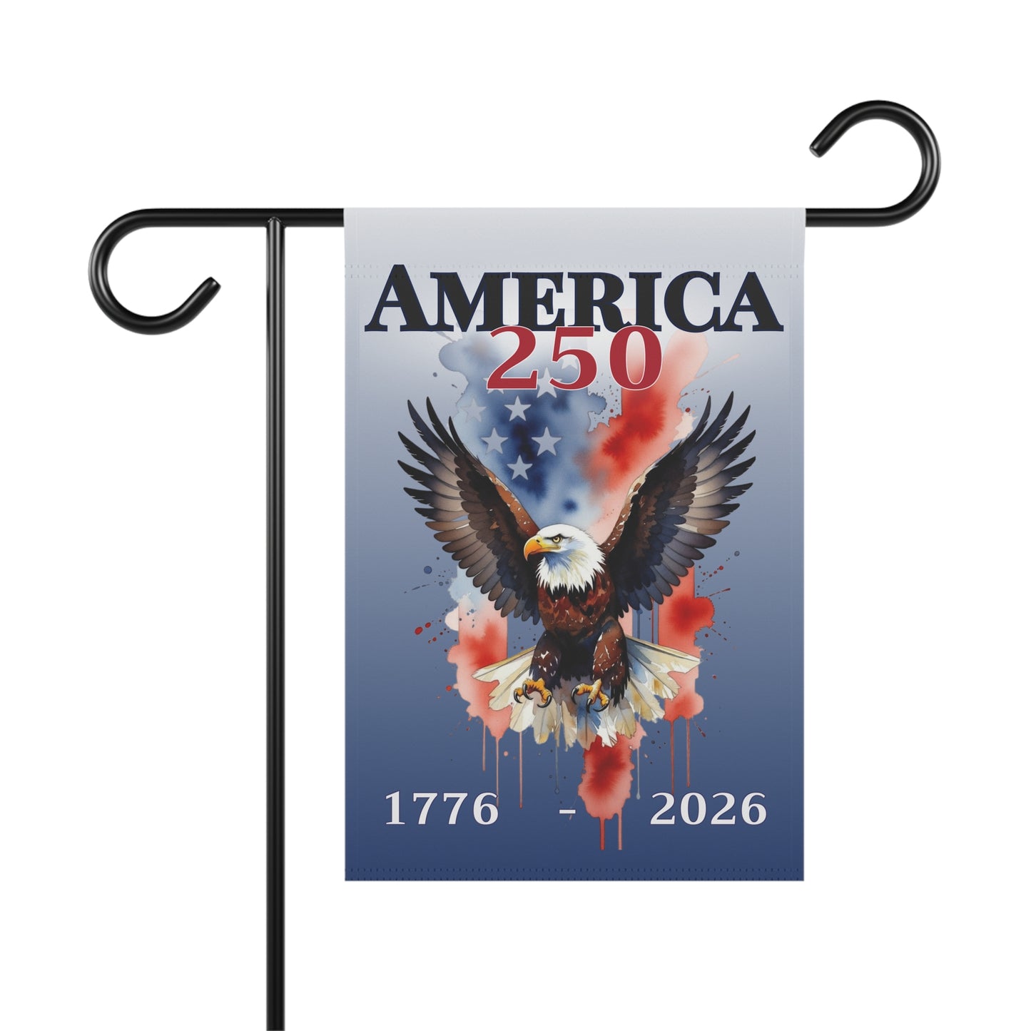AMERICA 250 Patriotic Eagle Garden & House Banner