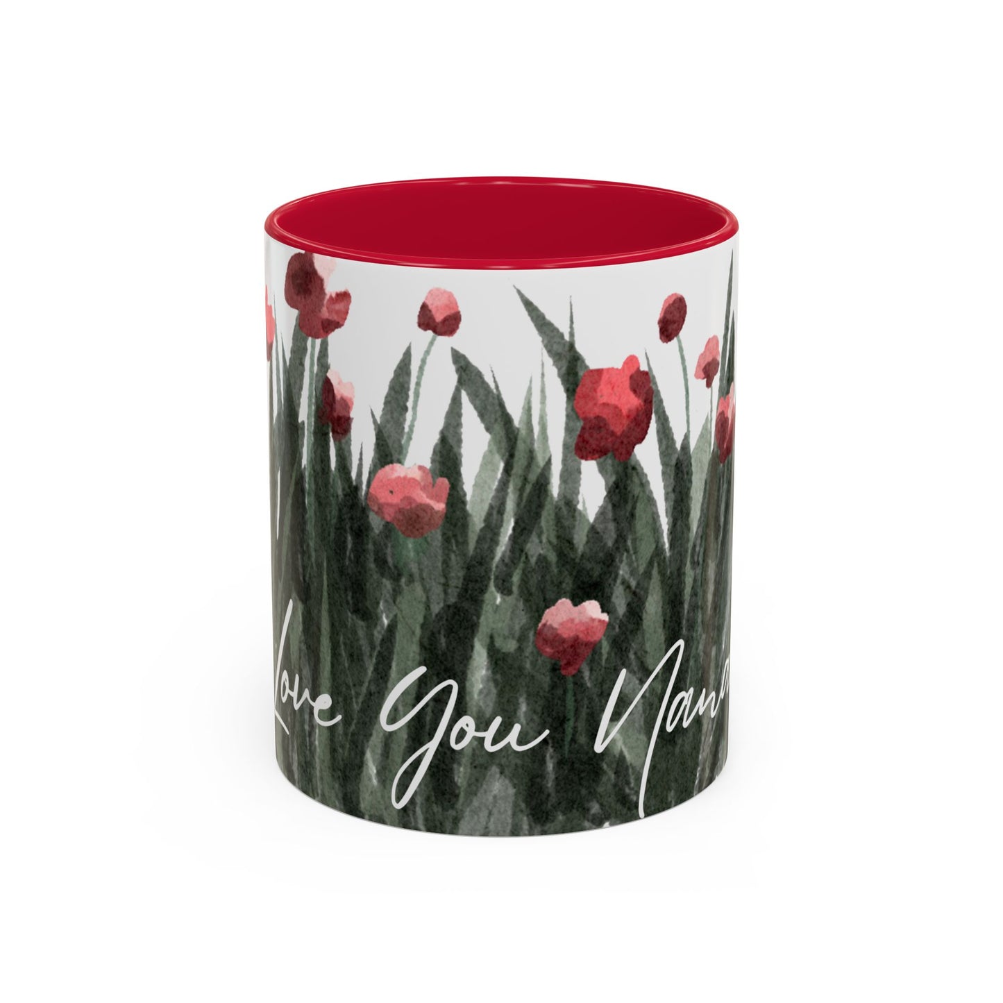 Floral "Love You Nana" Mugs (11oz, 15oz) - Gift of Love