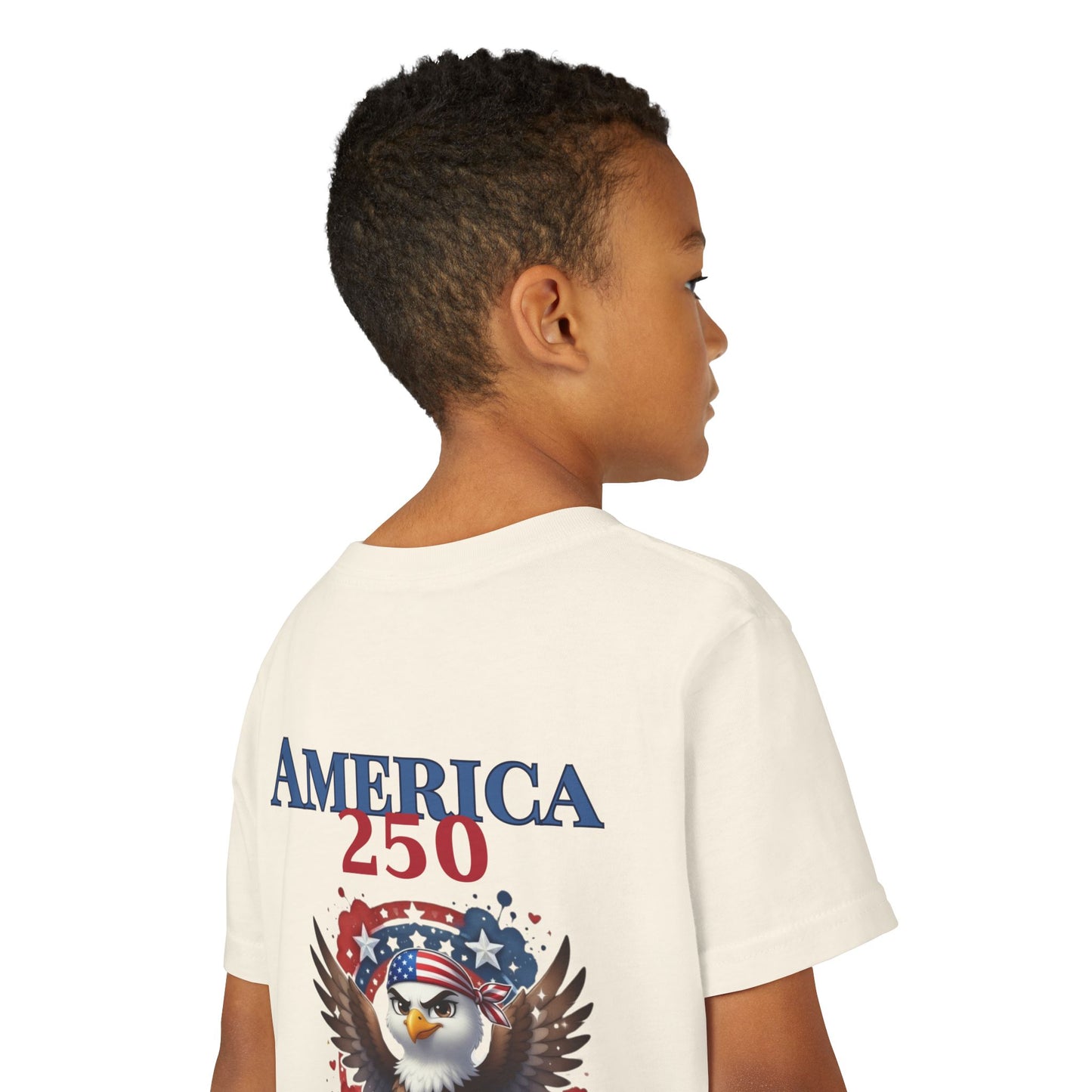 America 250 Patriotic Eagle 1776-2026 Independence Day Youth Shirt