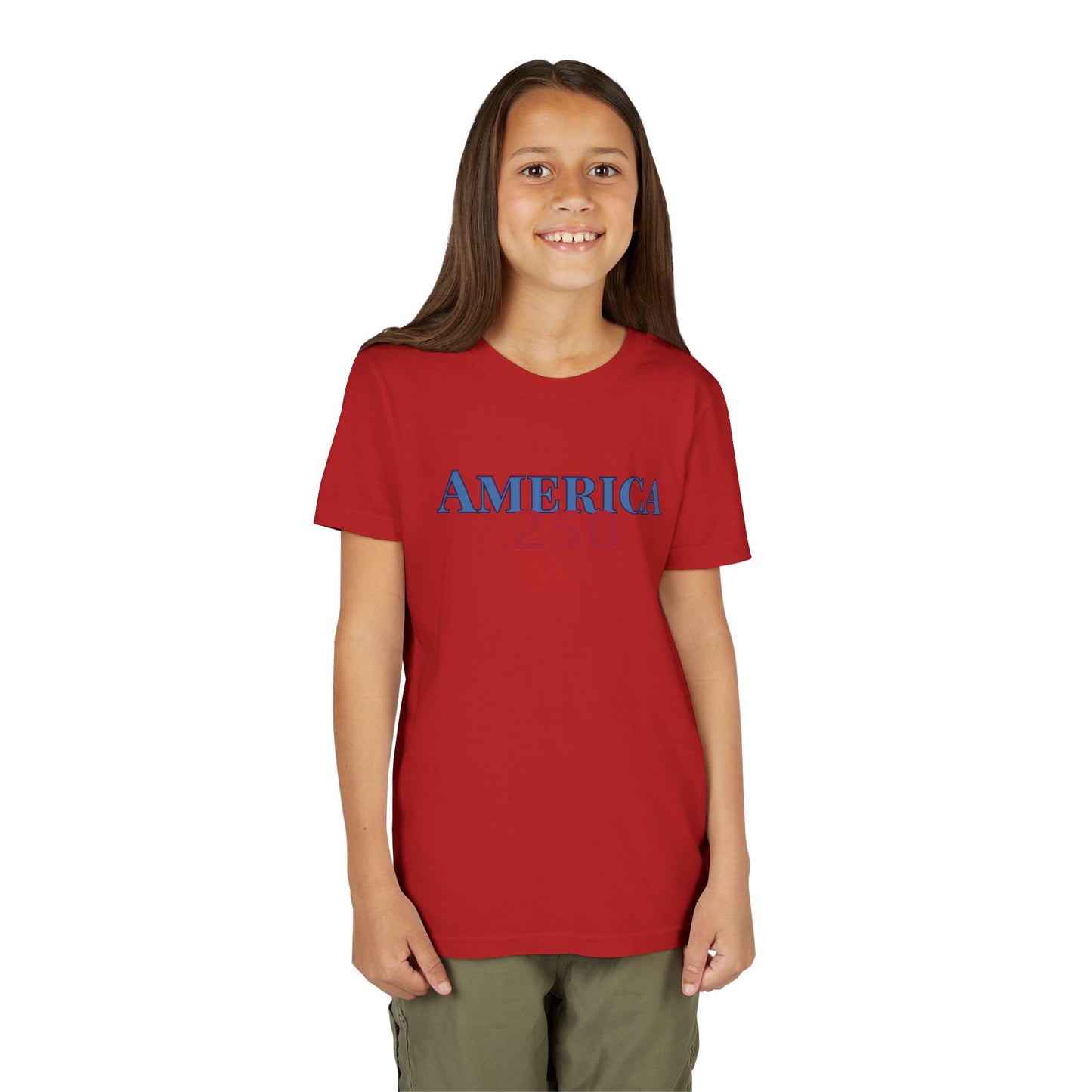 America 250 Patriotic Eagle 1776-2026 Independence Day Youth Shirt