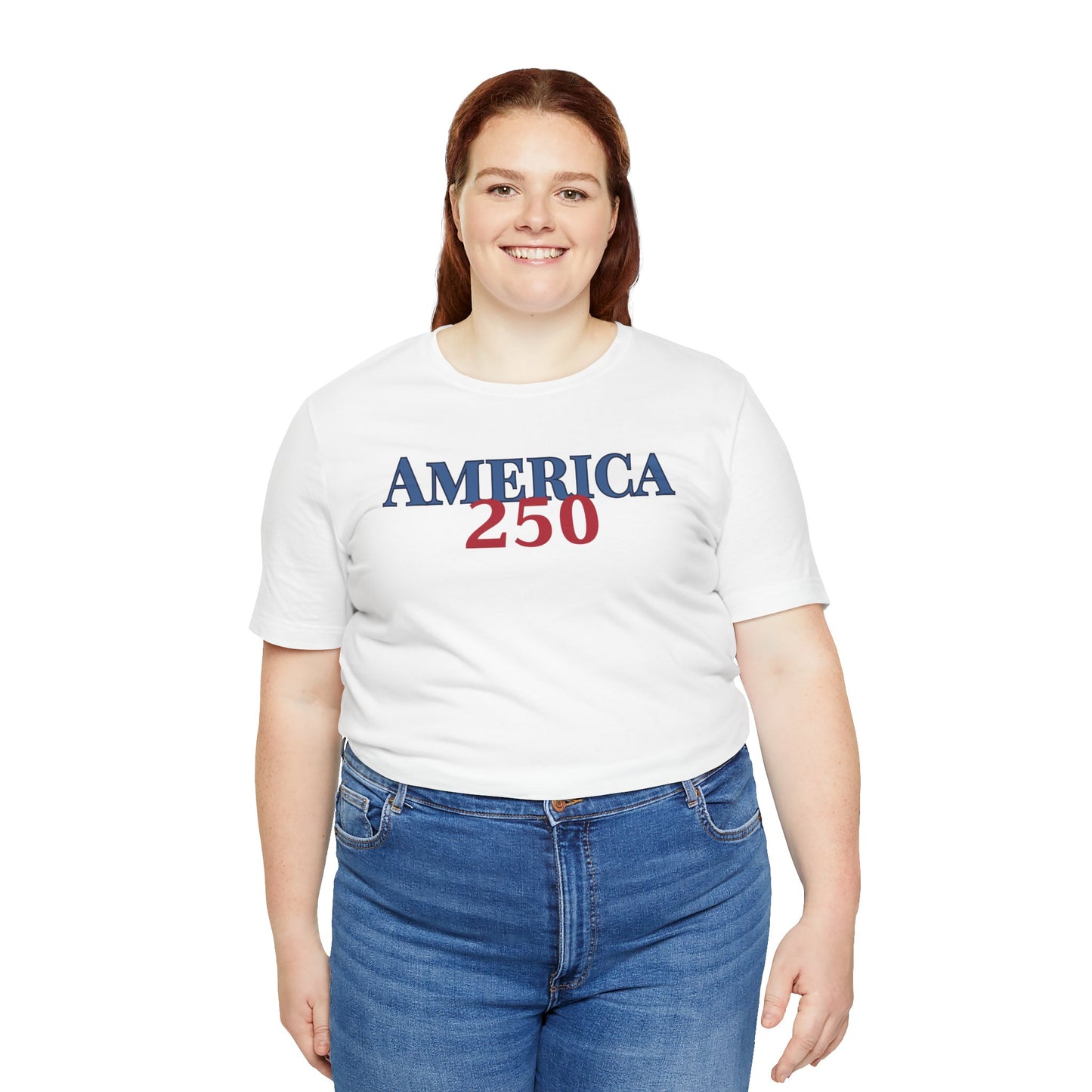Mom / Aunt America 250 Eagle Woman's T-Shirt — 1776-2026 Patriotic Fourth of July Tee