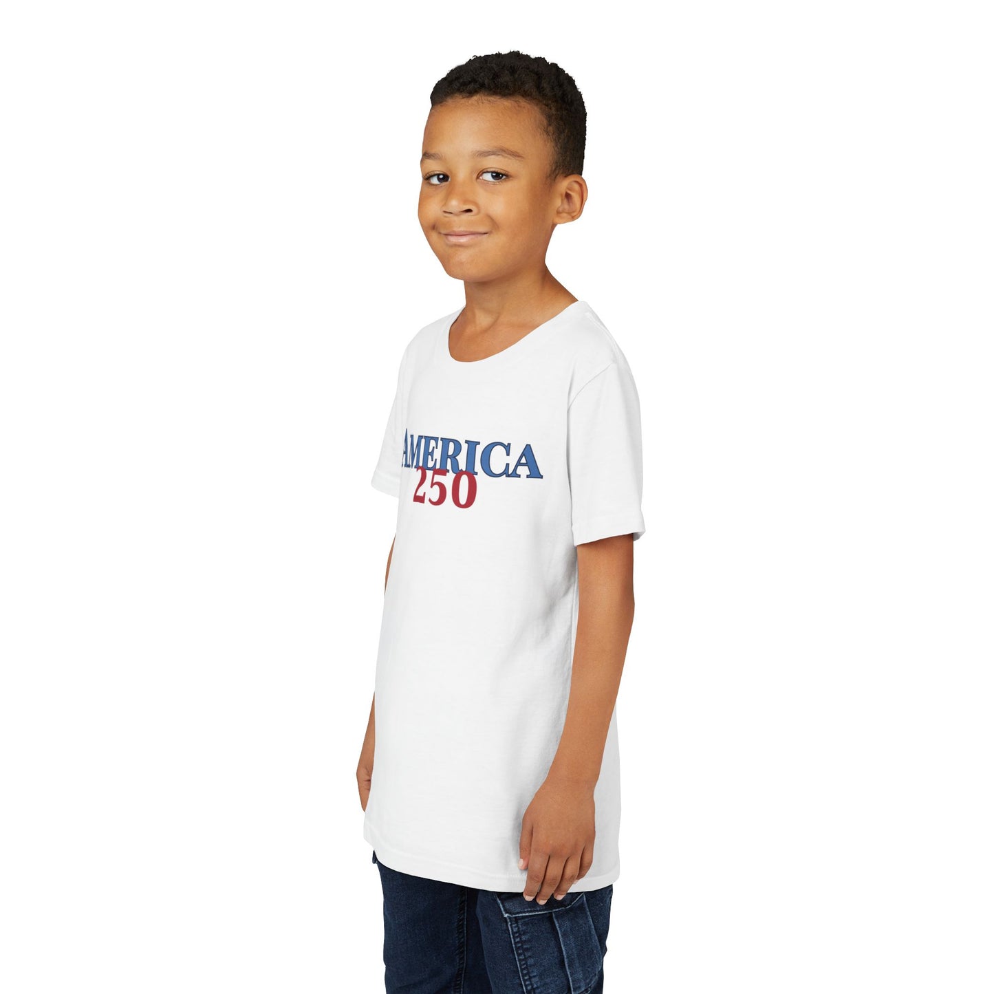 America 250 Patriotic Eagle 1776-2026 Independence Day Youth Shirt
