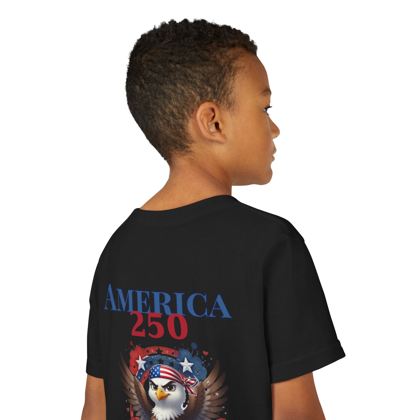 America 250 Patriotic Eagle 1776-2026 Independence Day Youth Shirt