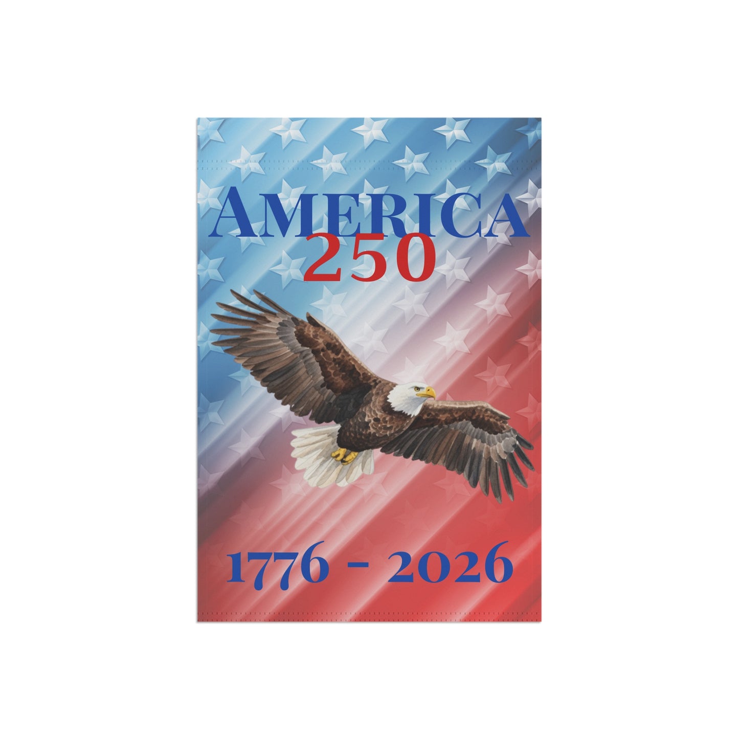 "America 250" Patriotic 1776–2026 USA Celebration Banner
