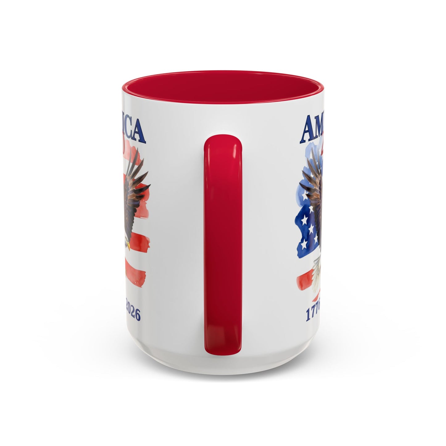America 250 Patriotic Eagle Mug 1776–2026  (11oz & 15oz)