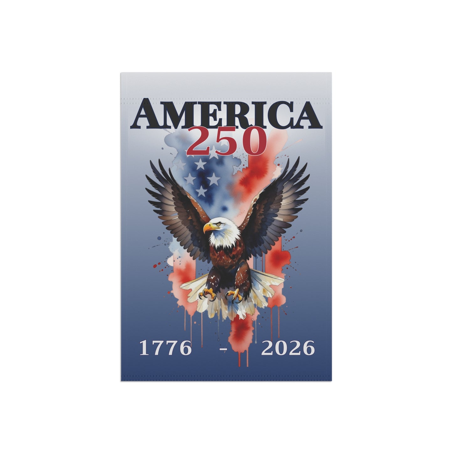 AMERICA 250 Patriotic Eagle Garden & House Banner