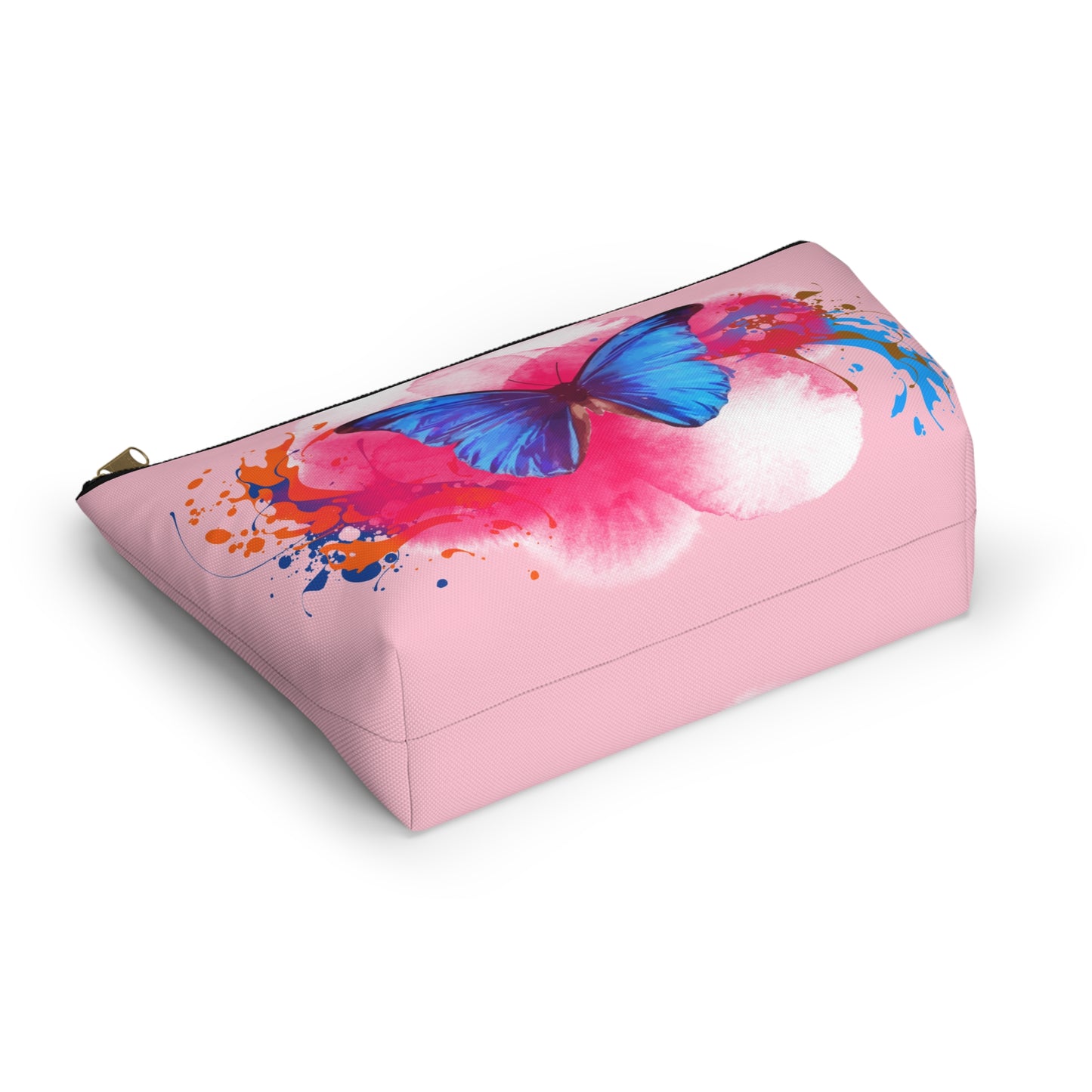 Butterfly Blossom Accessory Pouch - Colorful Makeup Bag