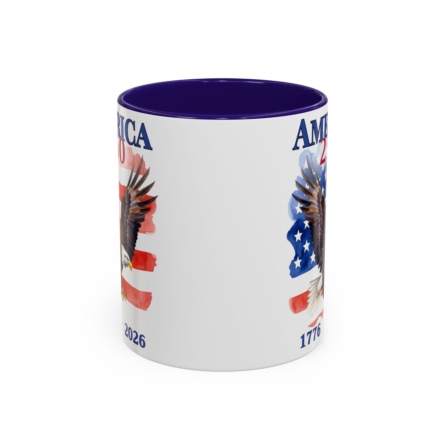 America 250 Patriotic Eagle Mug 1776–2026  (11oz & 15oz)