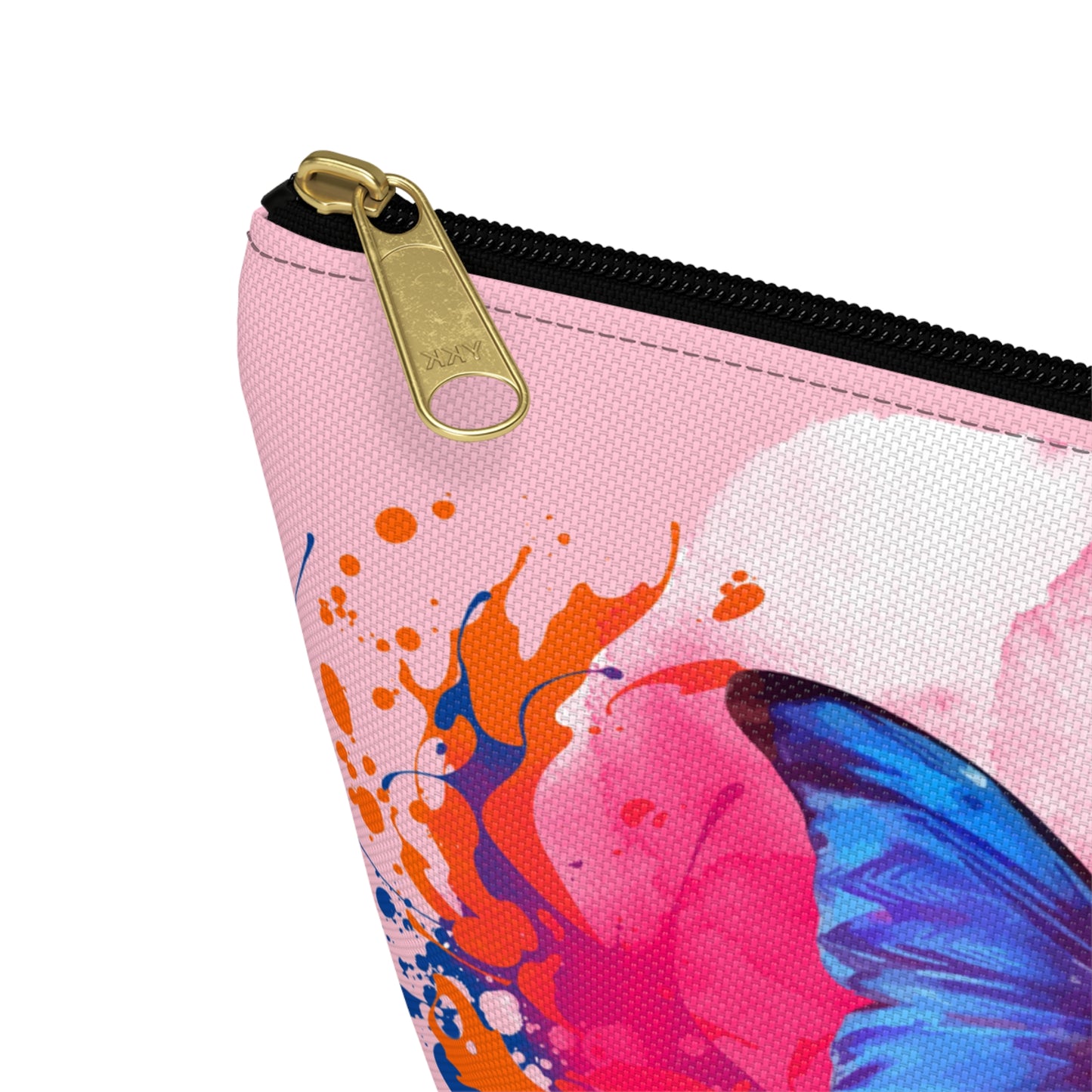 Butterfly Blossom Accessory Pouch - Colorful Makeup Bag
