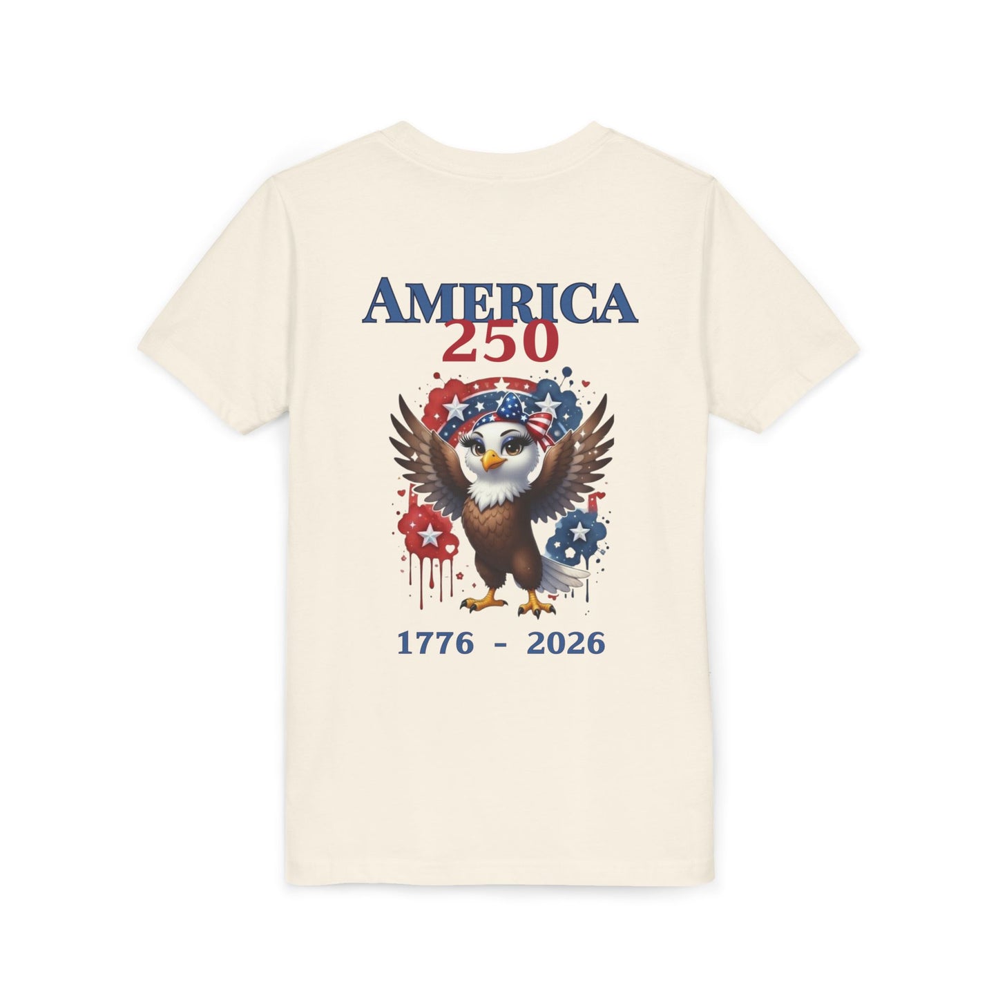 America 250 Patriotic Eagle 1776-2026 Independence Day Youth Shirt