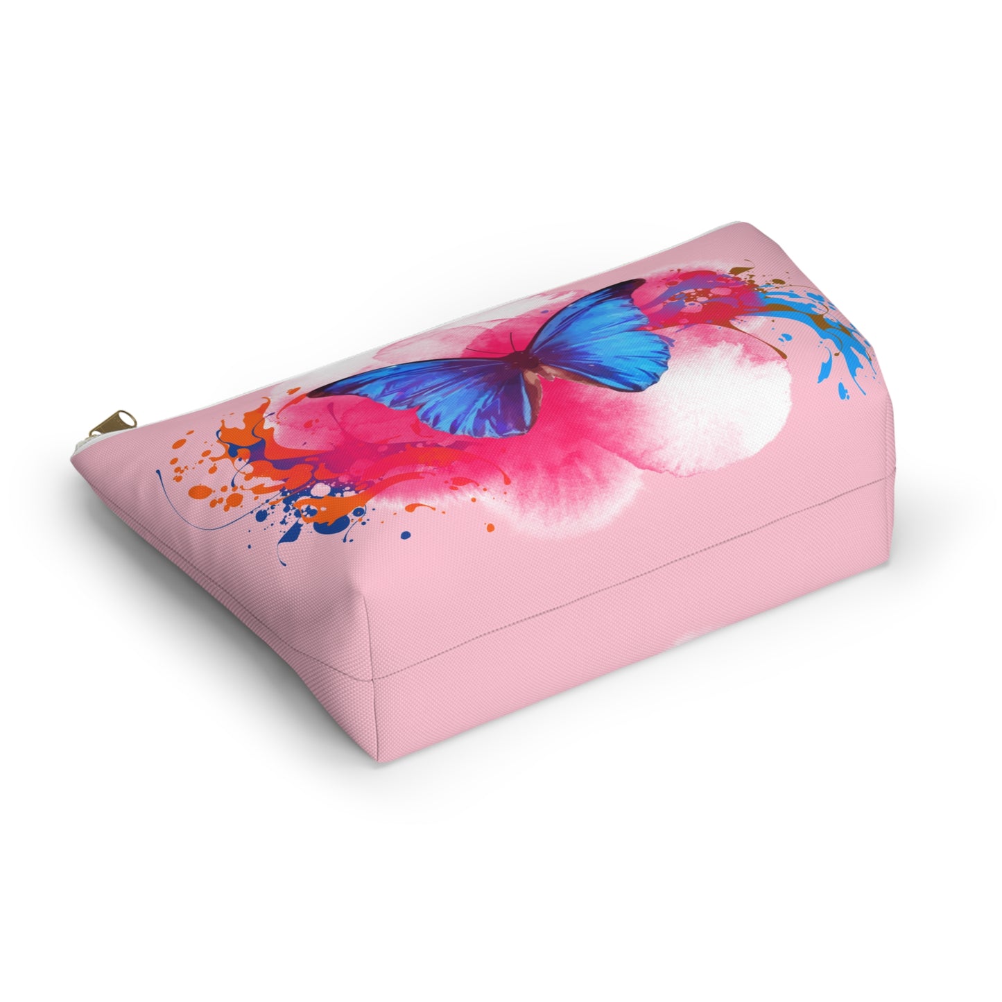 Butterfly Blossom Accessory Pouch - Colorful Makeup Bag
