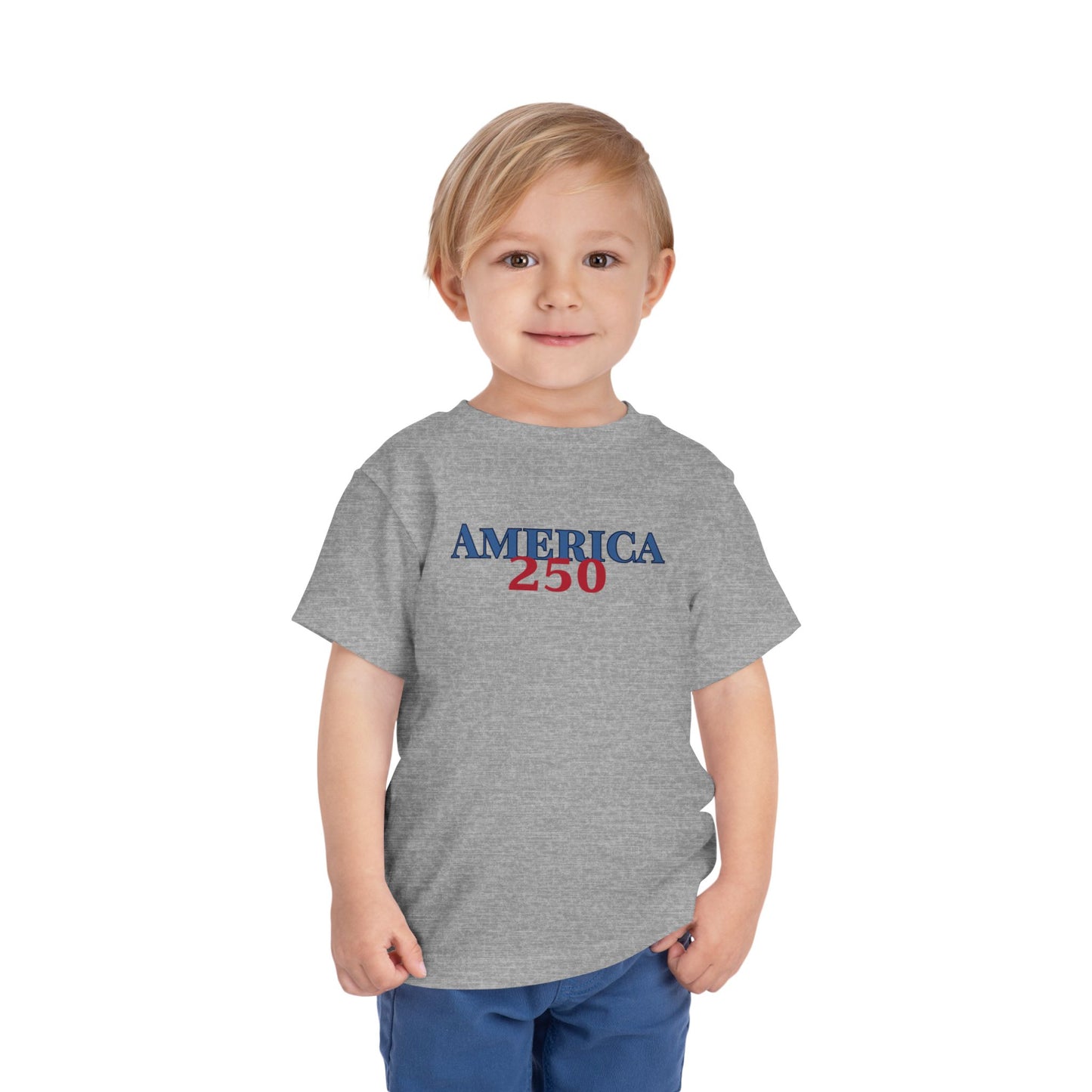 America 250 Eagle 1776–2026 Patriotic Fourth of July Shirt - Toddler Boy Tee