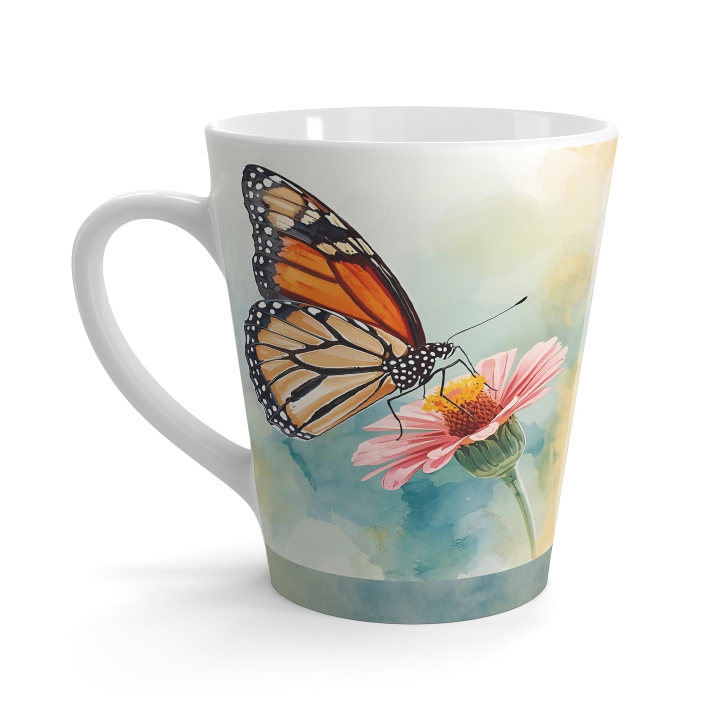 Butterfly Latte Mug - He Makes All Things New