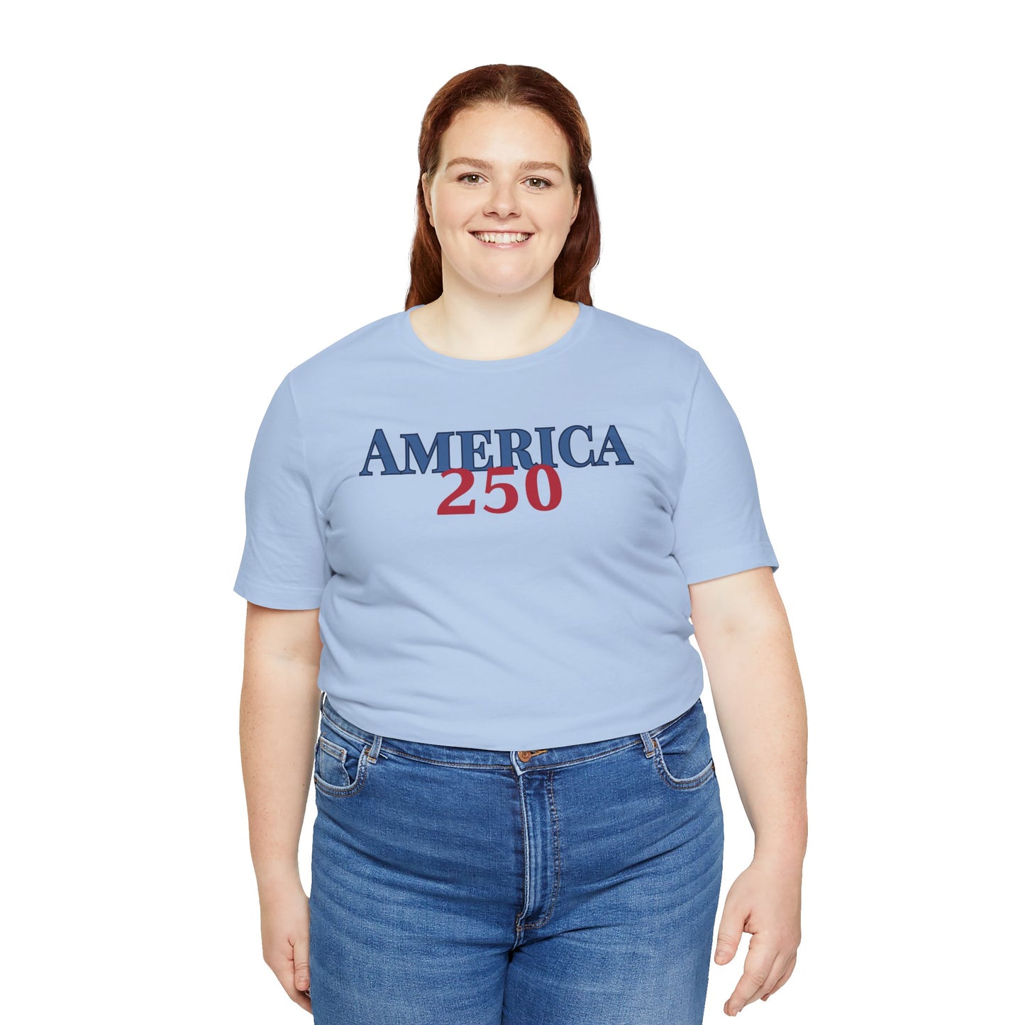 Mom / Aunt America 250 Eagle Woman's T-Shirt — 1776-2026 Patriotic Fourth of July Tee