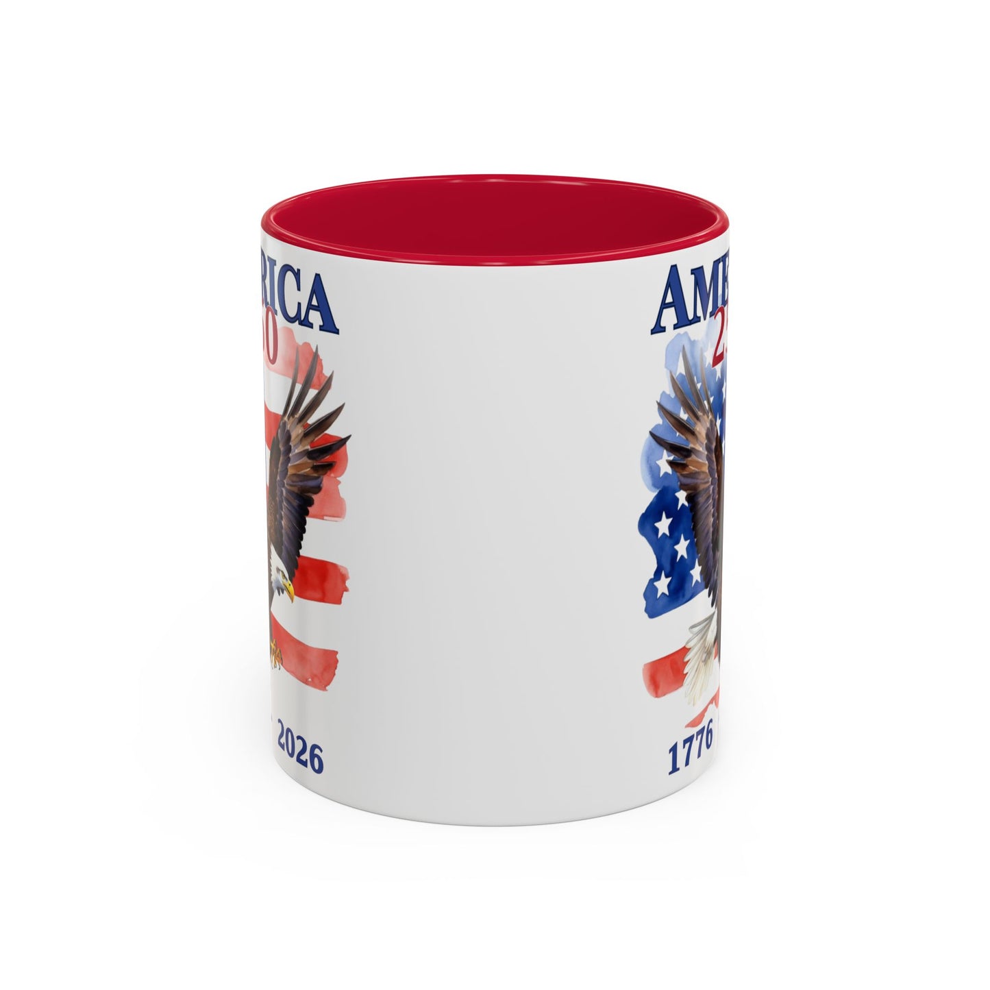America 250 Patriotic Eagle Mug 1776–2026  (11oz & 15oz)