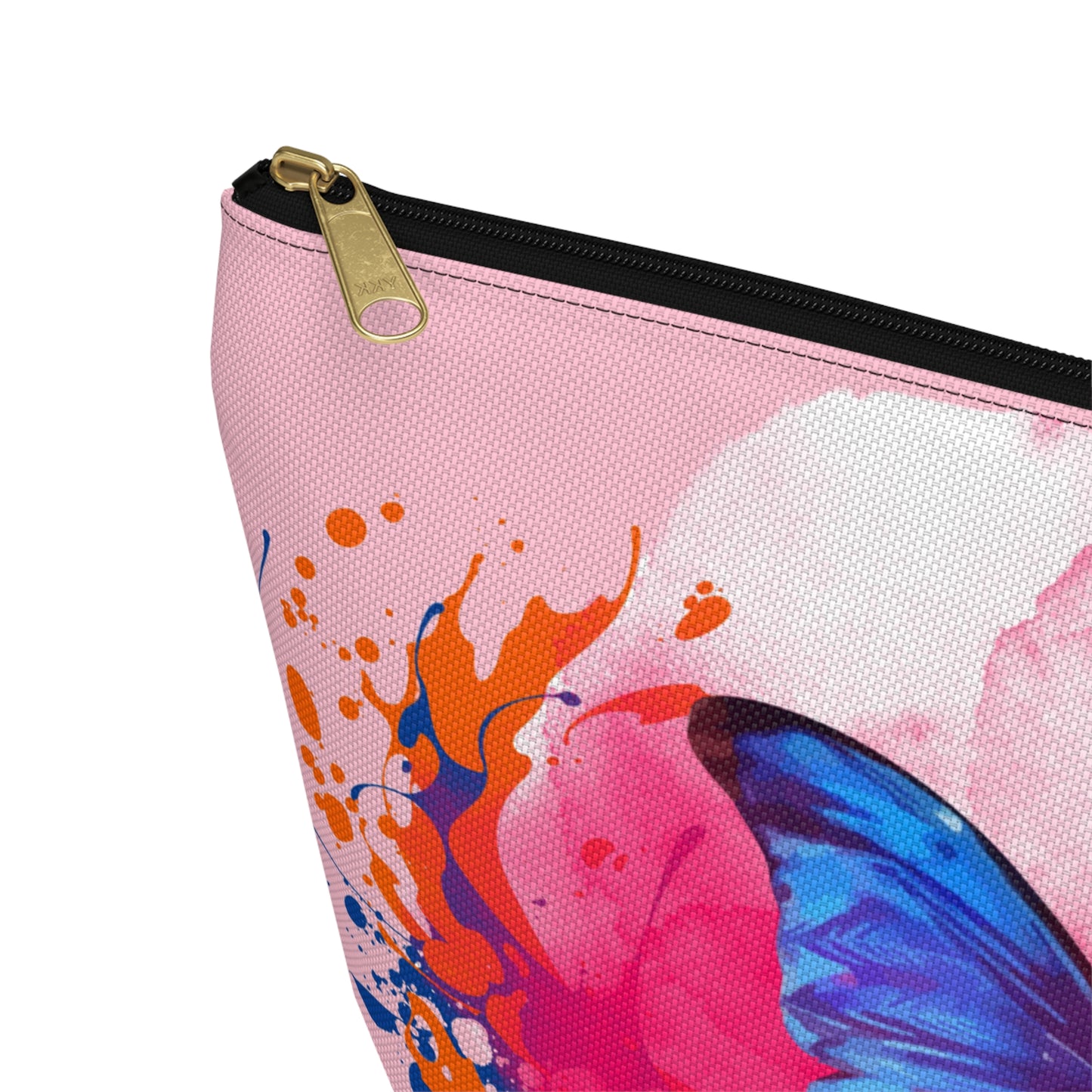 Butterfly Blossom Accessory Pouch - Colorful Makeup Bag