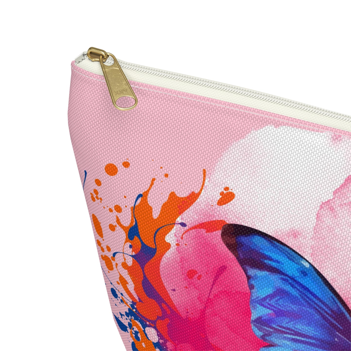 Butterfly Blossom Accessory Pouch - Colorful Makeup Bag