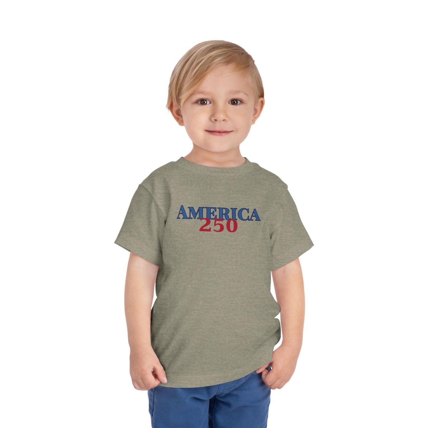 America 250 Eagle 1776–2026 Patriotic Fourth of July Shirt - Toddler Boy Tee