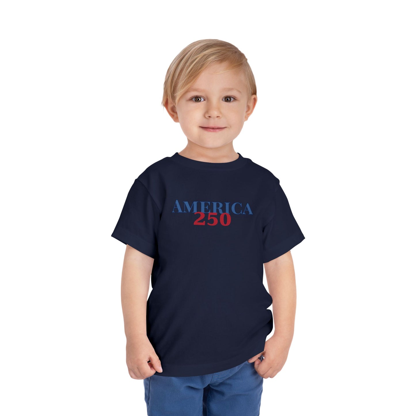 America 250 Eagle 1776–2026 Patriotic Fourth of July Shirt - Toddler Boy Tee