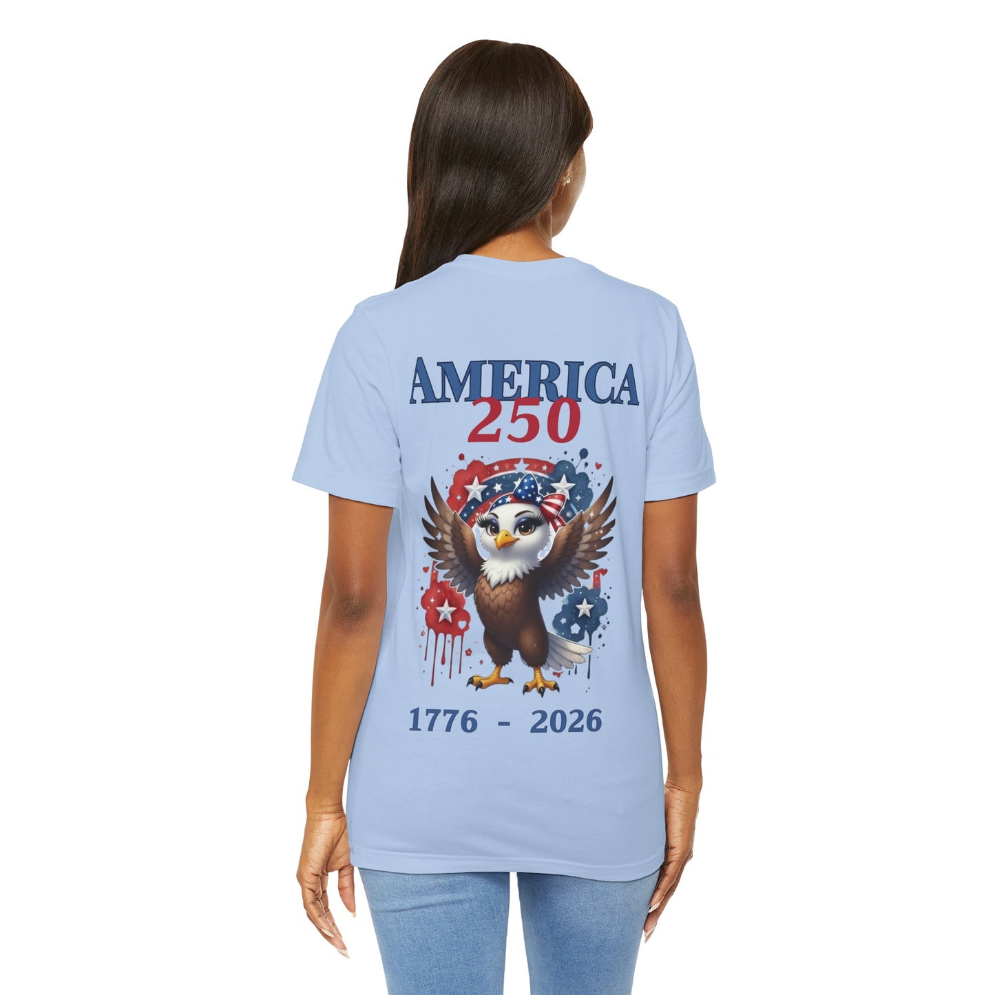 America 250 Eagle Unisex T-Shirt — 1776-2026 Patriotic Fourth of July Tee