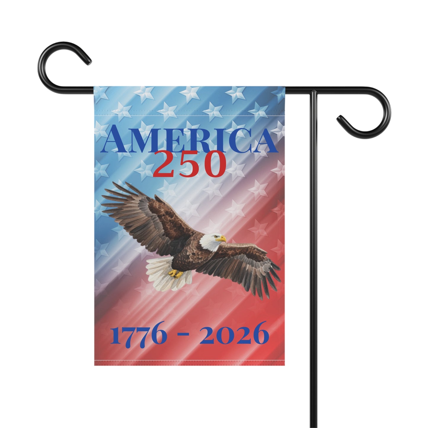 "America 250" Patriotic 1776–2026 USA Celebration Banner