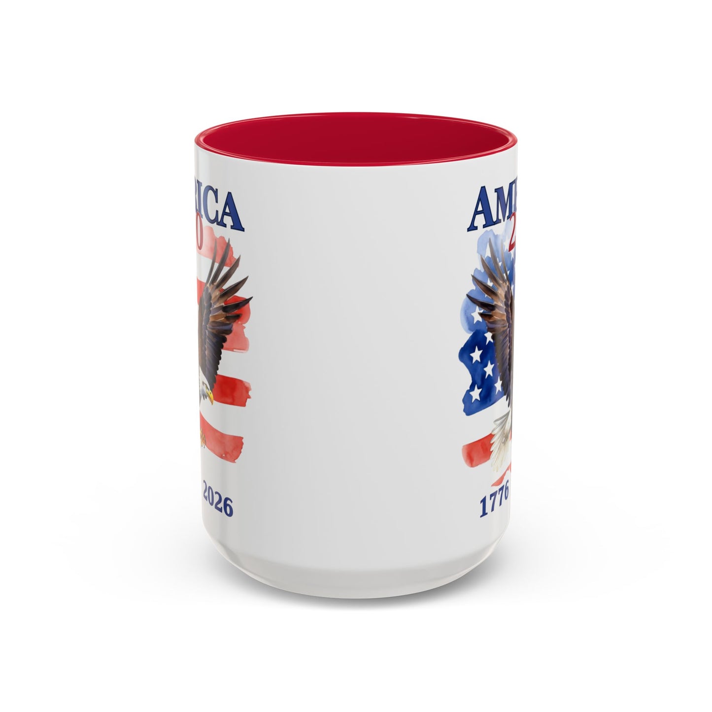 America 250 Patriotic Eagle Mug 1776–2026  (11oz & 15oz)