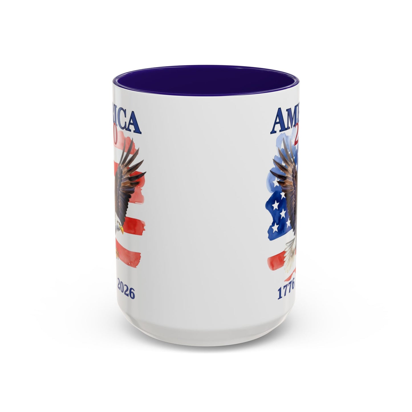 America 250 Patriotic Eagle Mug 1776–2026  (11oz & 15oz)