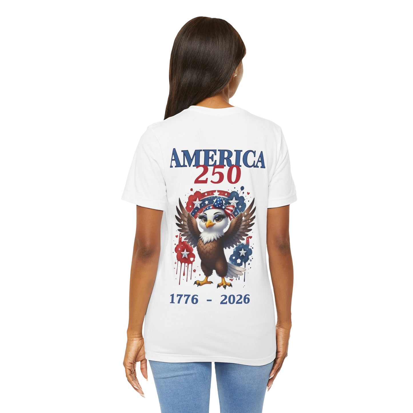America 250 Eagle Unisex T-Shirt — 1776-2026 Patriotic Fourth of July Tee
