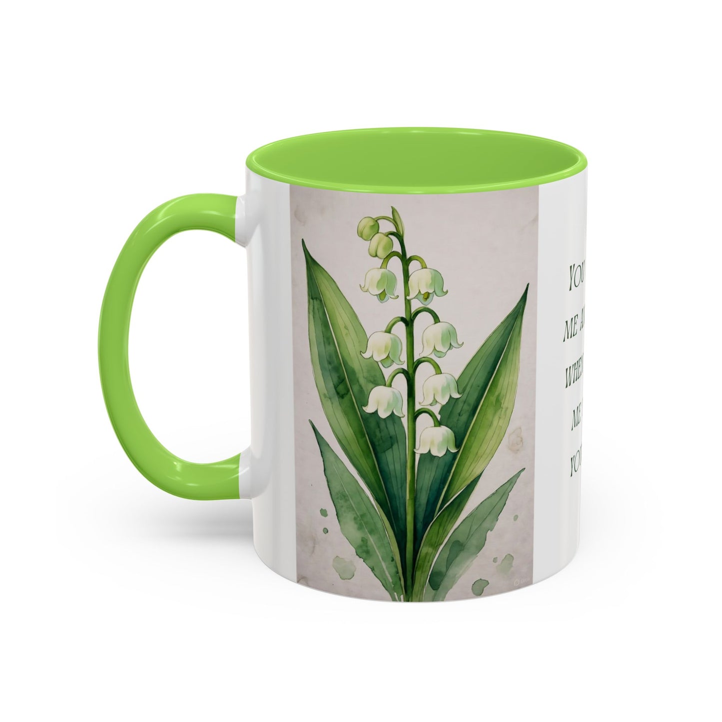 Inspirational Floral Mug - 11oz - "You Will Seek Me" Design
