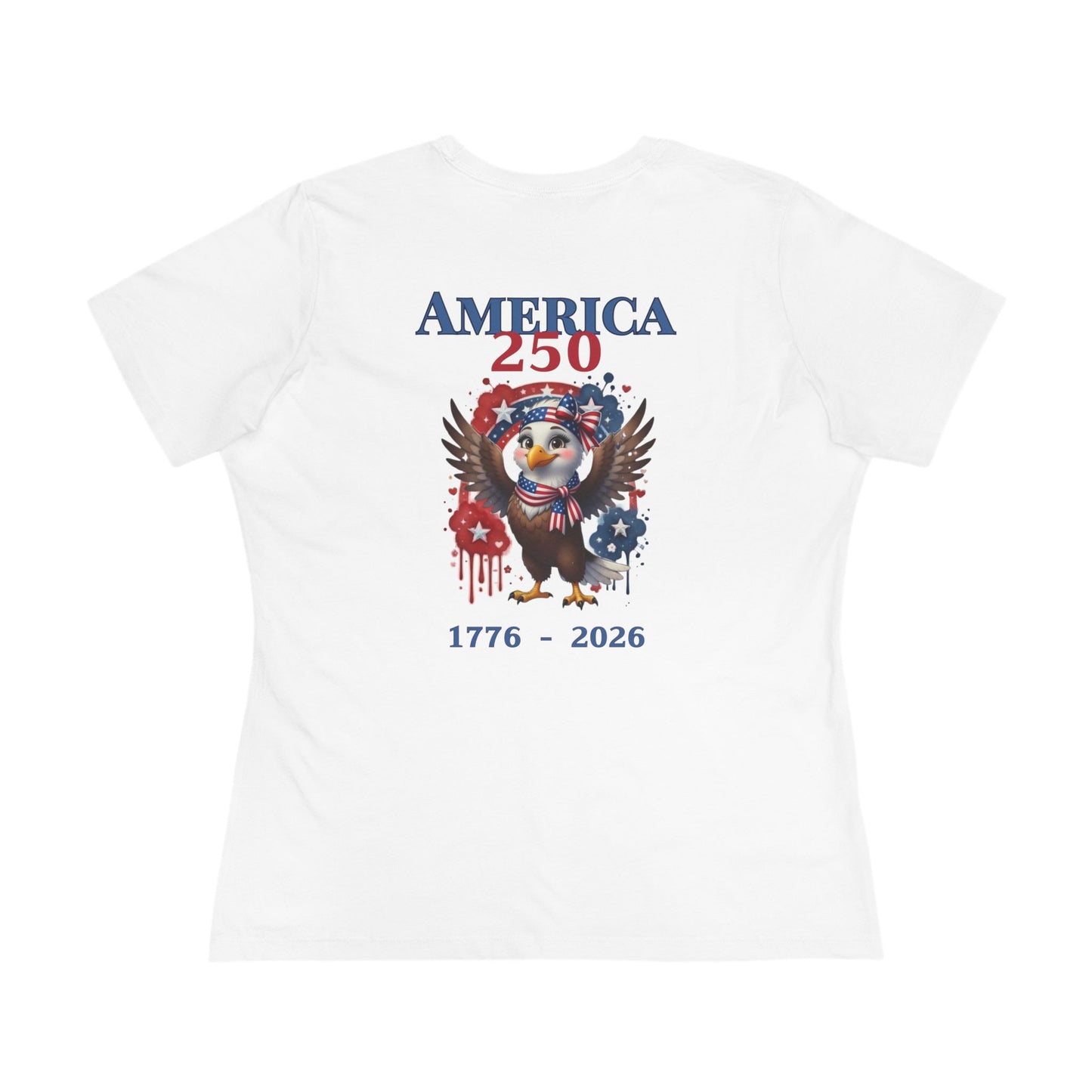 America 250 Patriotic Eagle T-Shirt – 1776-2026 Semiquincentennial Celebration