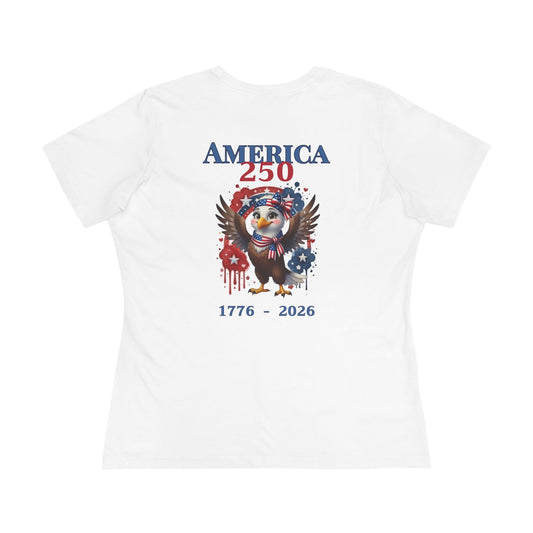 America 250 Patriotic Eagle T-Shirt – 1776-2026 Semiquincentennial Celebration
