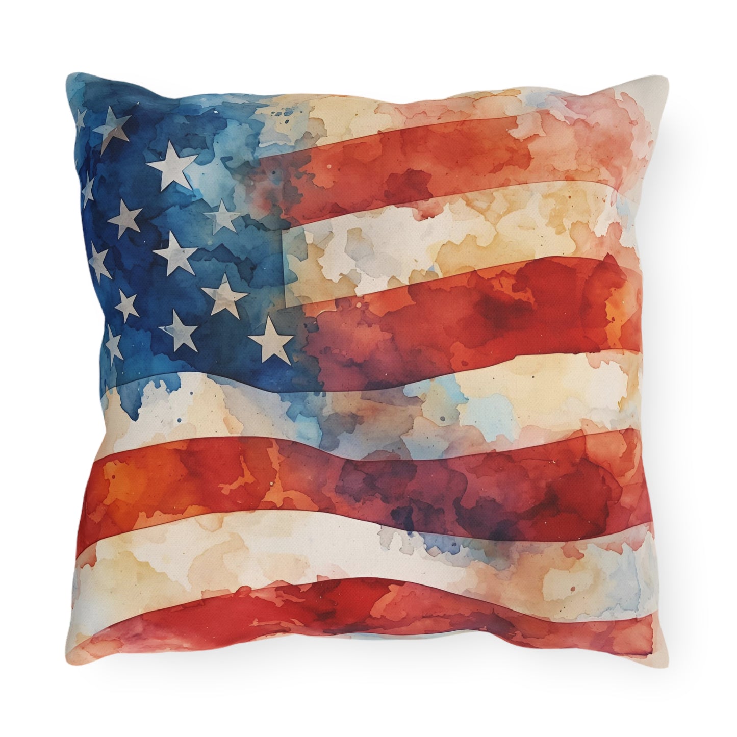 USA Flag Outdoor Pillows