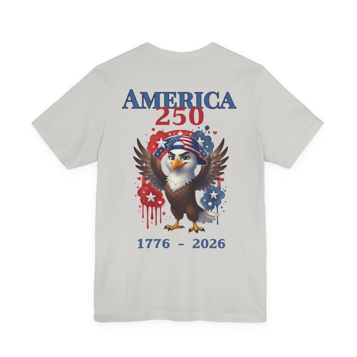 Boy / Man America 250 Eagle T-Shirt — 1776-2026 Patriotic Fourth of July Tee