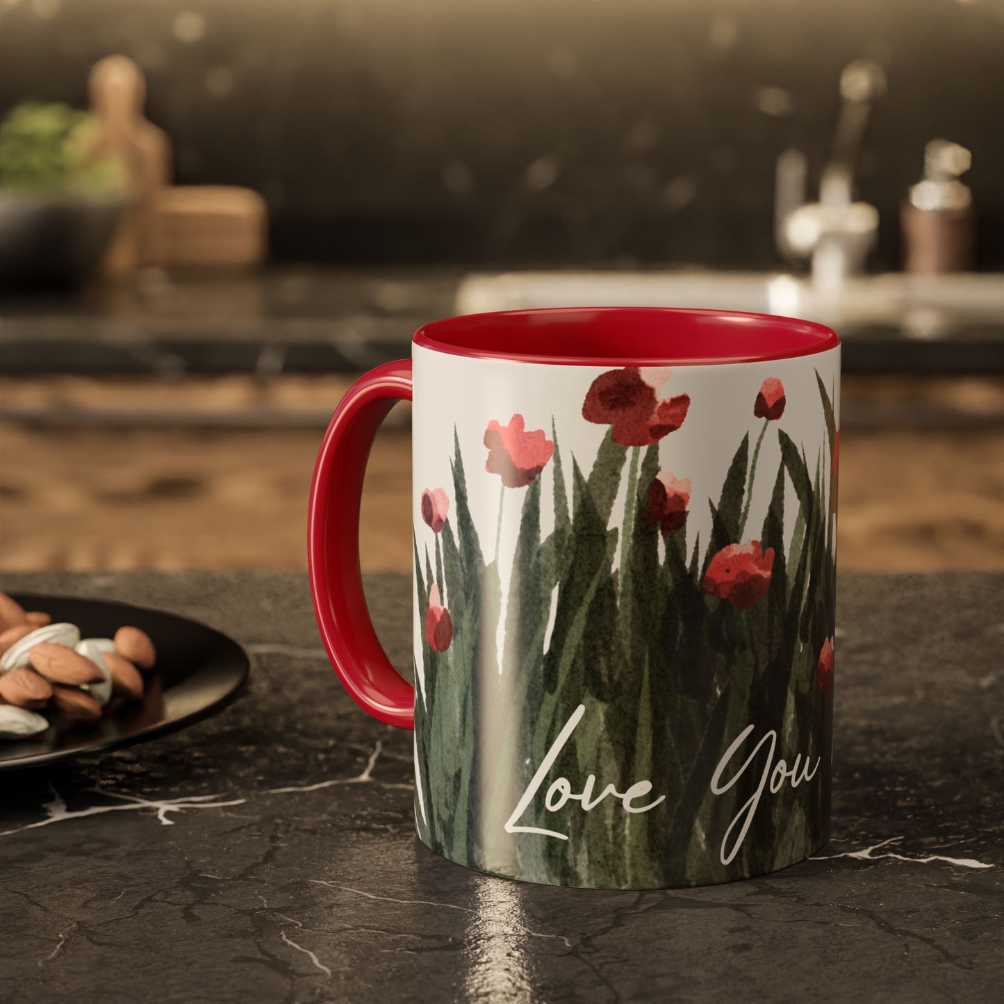Floral "Love You Nona" Mugs (11oz, 15oz) - Gift of Love