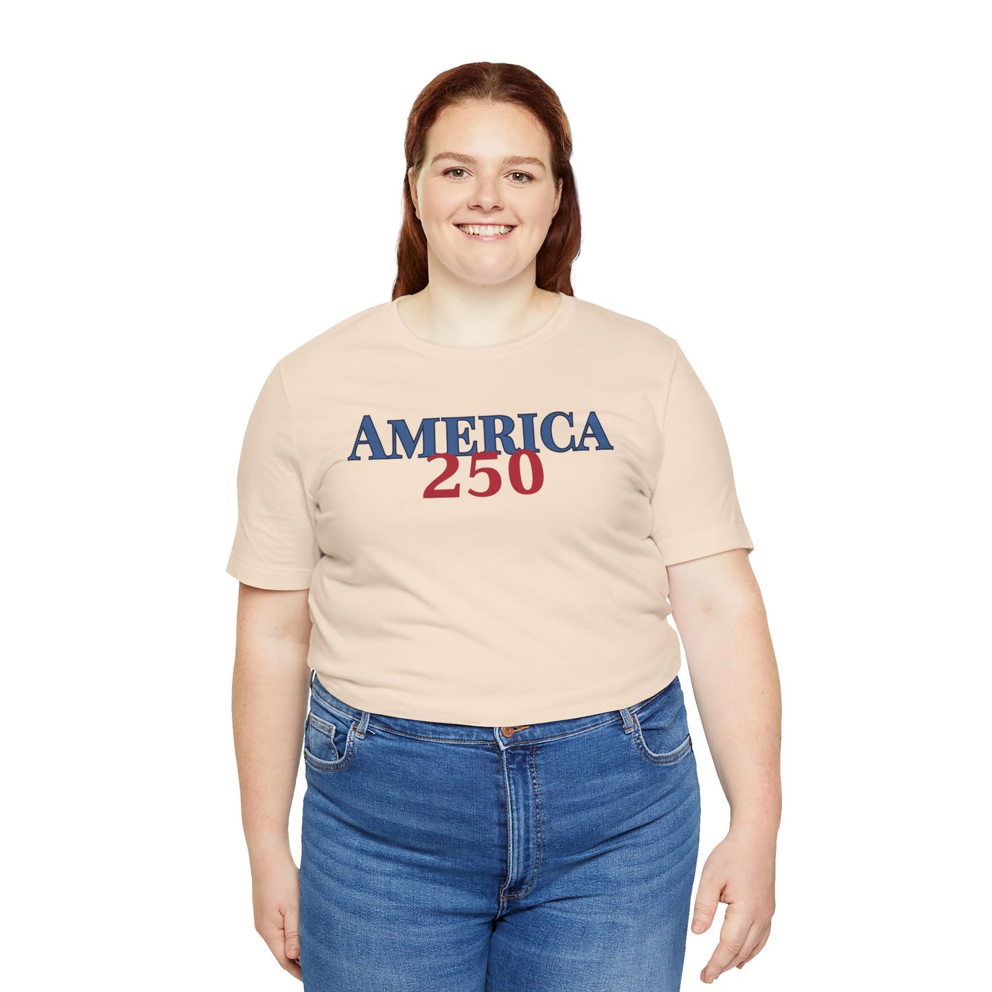 Mom / Aunt America 250 Eagle Woman's T-Shirt — 1776-2026 Patriotic Fourth of July Tee